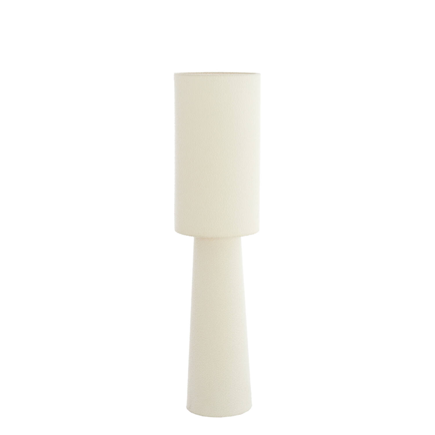 Vloerlamp Ø40x165 cm MIKKEL bouclé crème