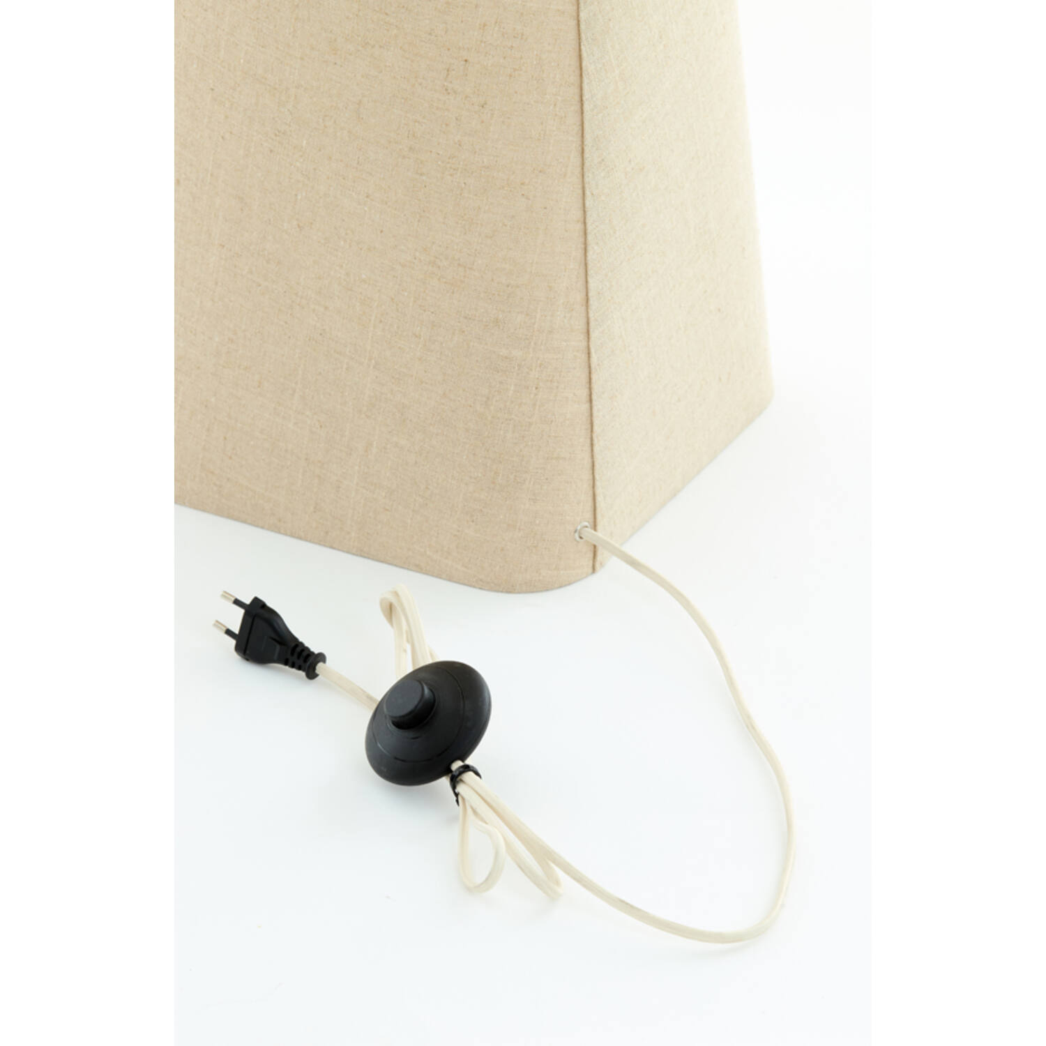 Floor lamp 40x40x176 cm MIKKO linen natural