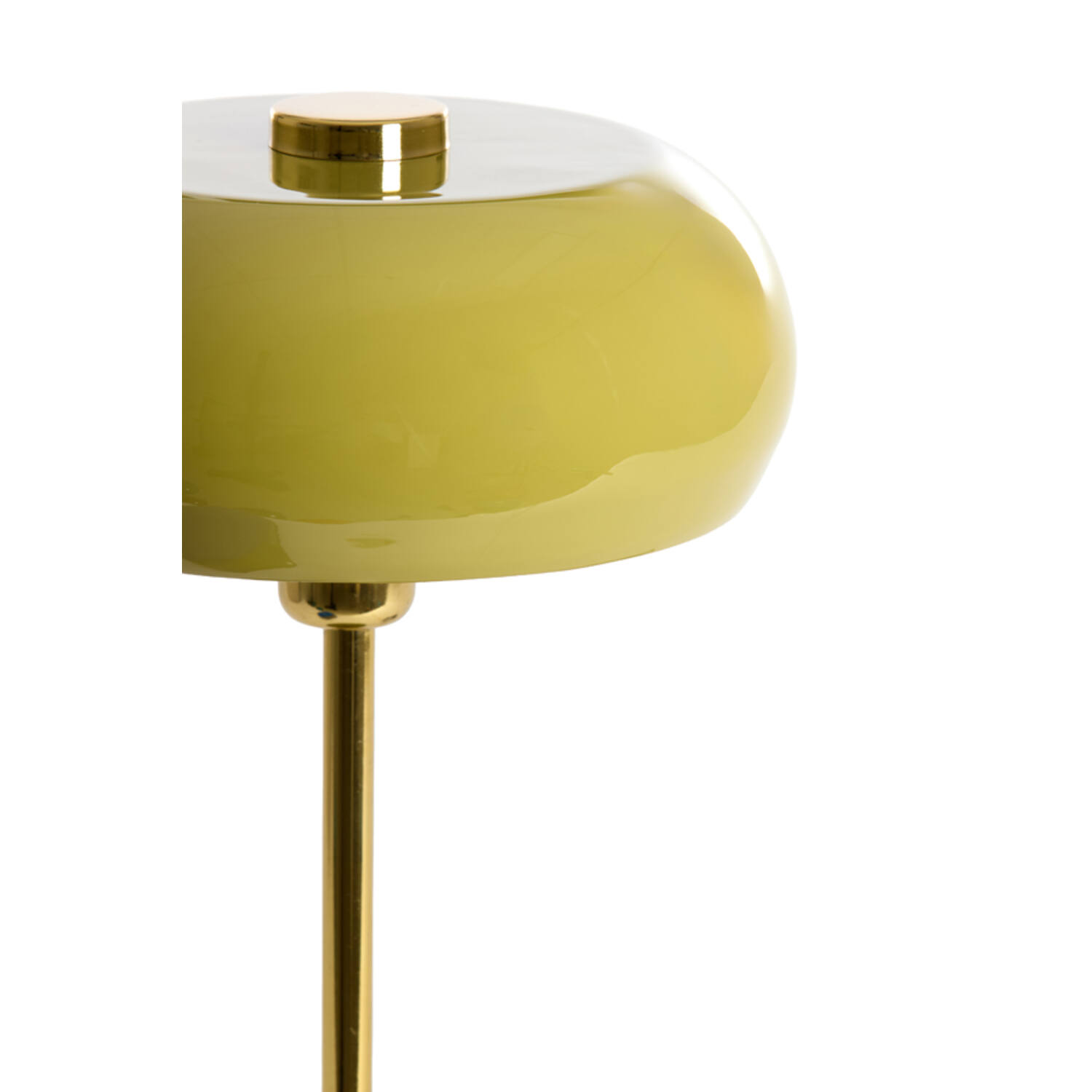 Tafellamp Ø26x47 cm SURIN glans olijf groen+goud