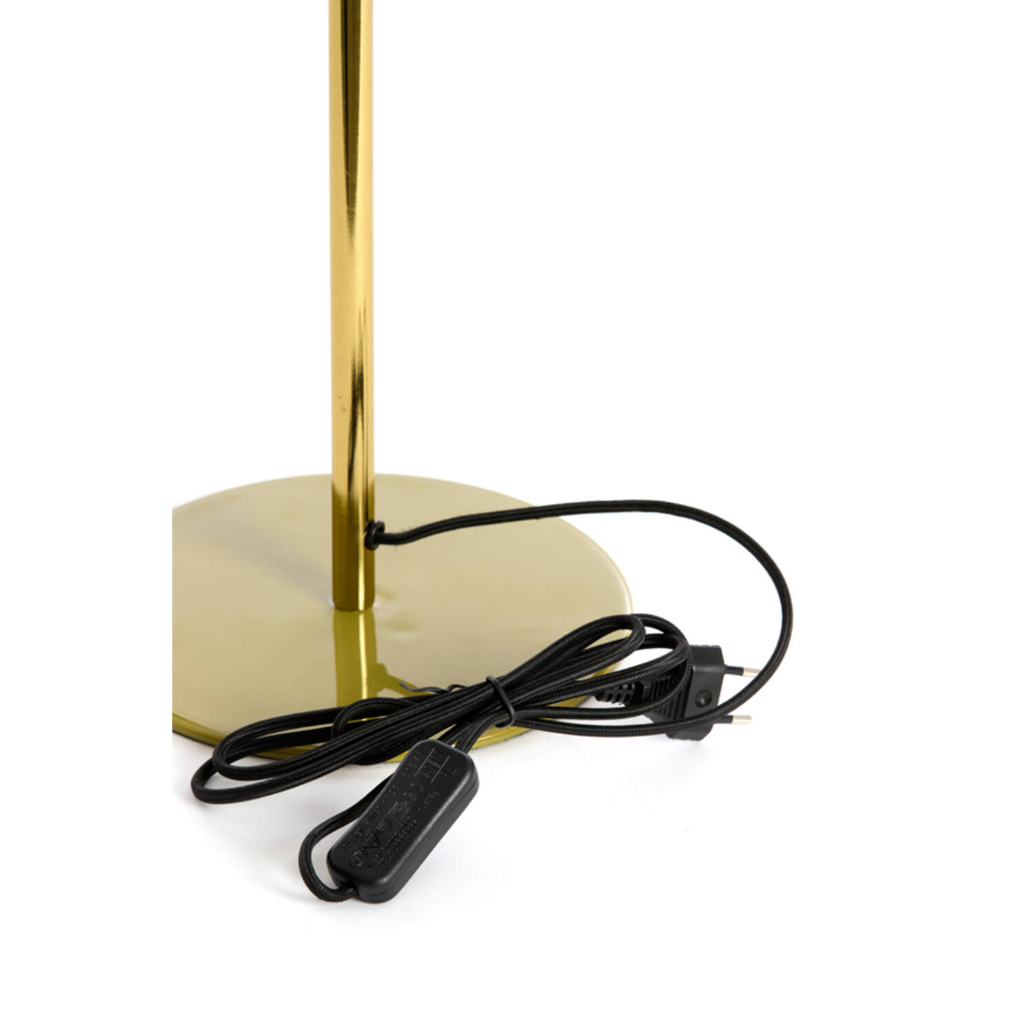 Tafellamp Ø26x47 cm SURIN glans olijf groen+goud