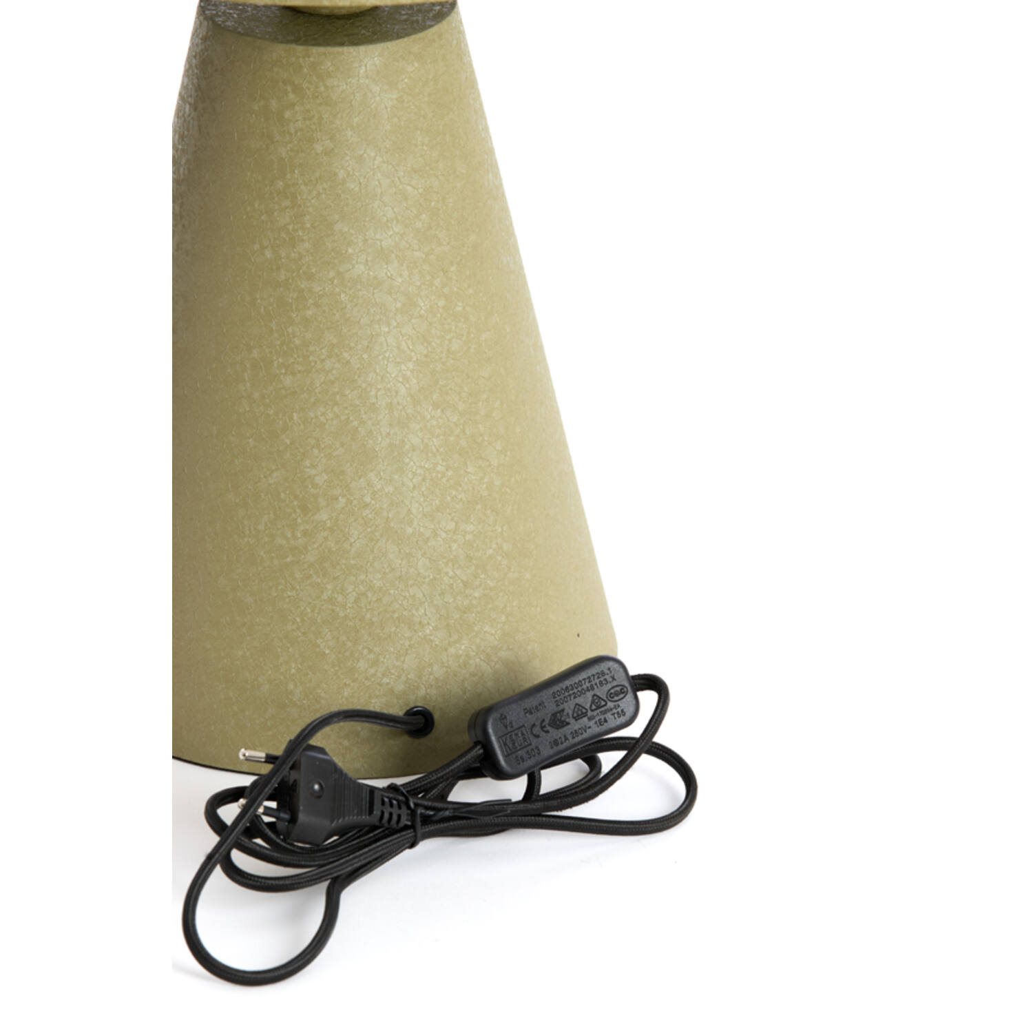 Table lamp Ø26x41 cm SURRINA matt olive green