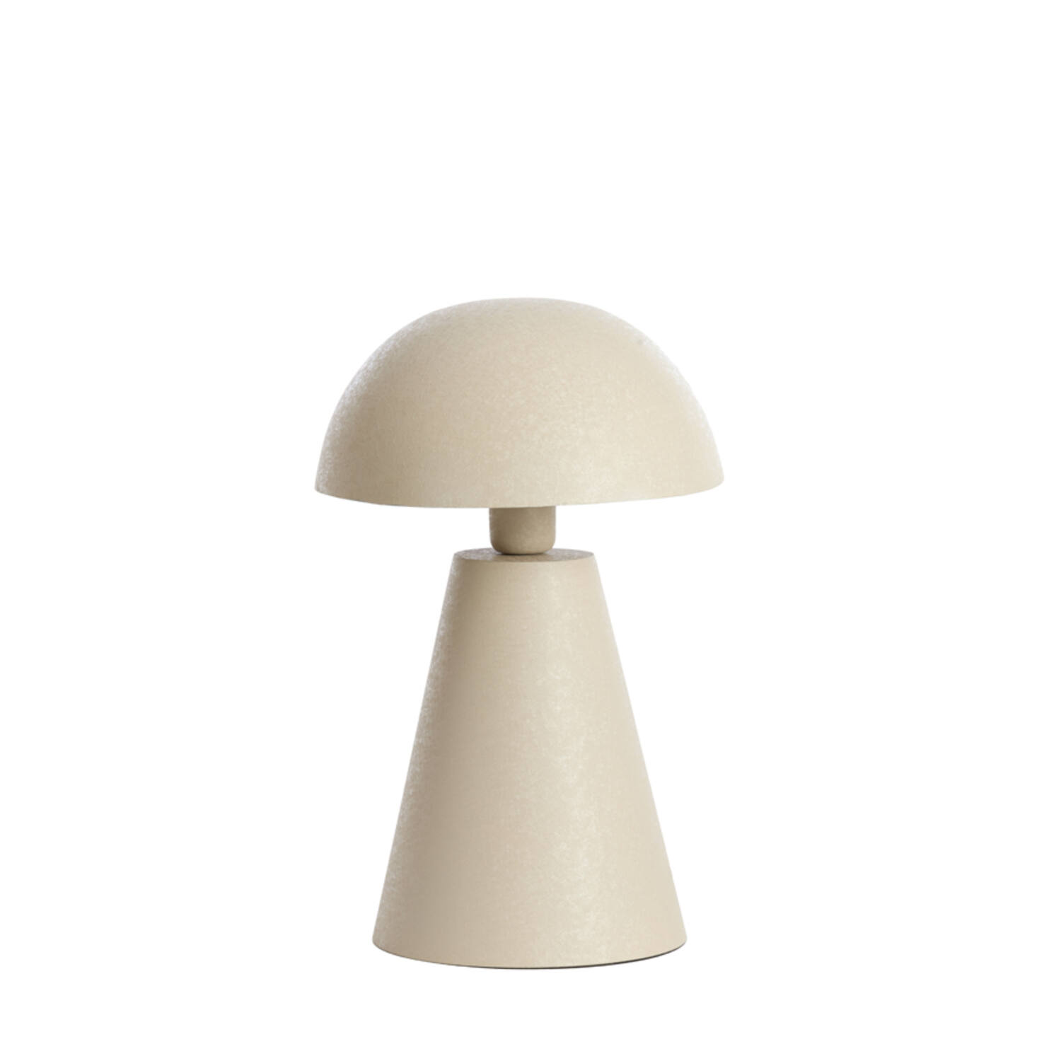 Tafellamp Ø26x41 cm SURRINA mat licht grijs