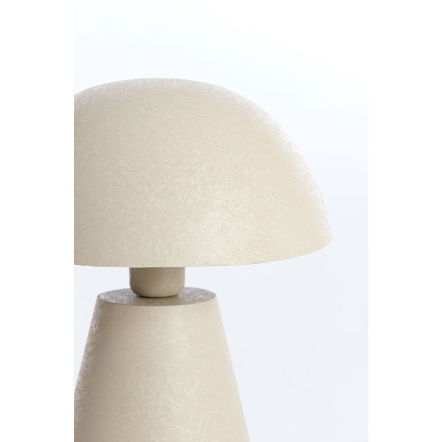 Tafellamp Ø26x41 cm SURRINA mat licht grijs