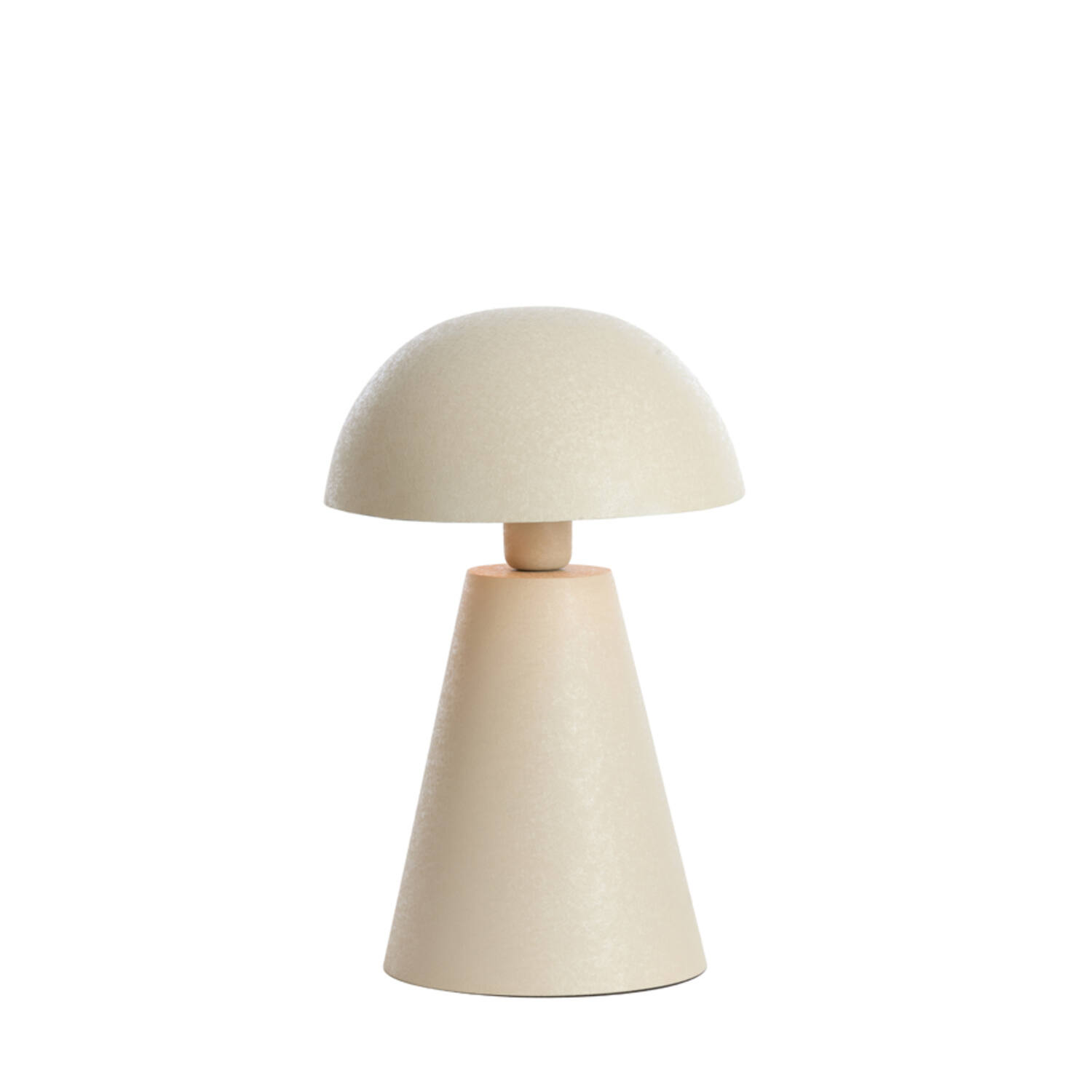 Tafellamp Ø26x41 cm SURRINA mat licht grijs