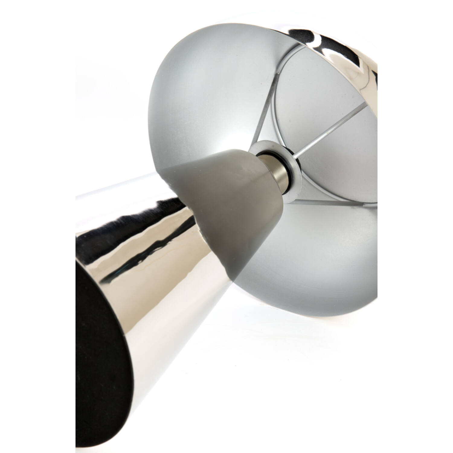 Table lamp Ø31x49 cm SURRINA shiny nickel