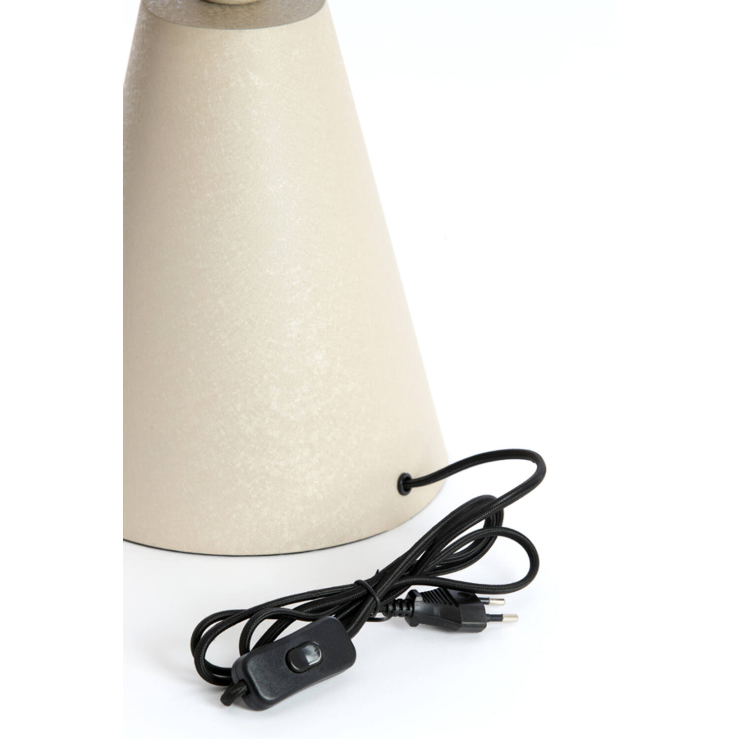 Table lamp Ø31x49 cm SURRINA matt light grey