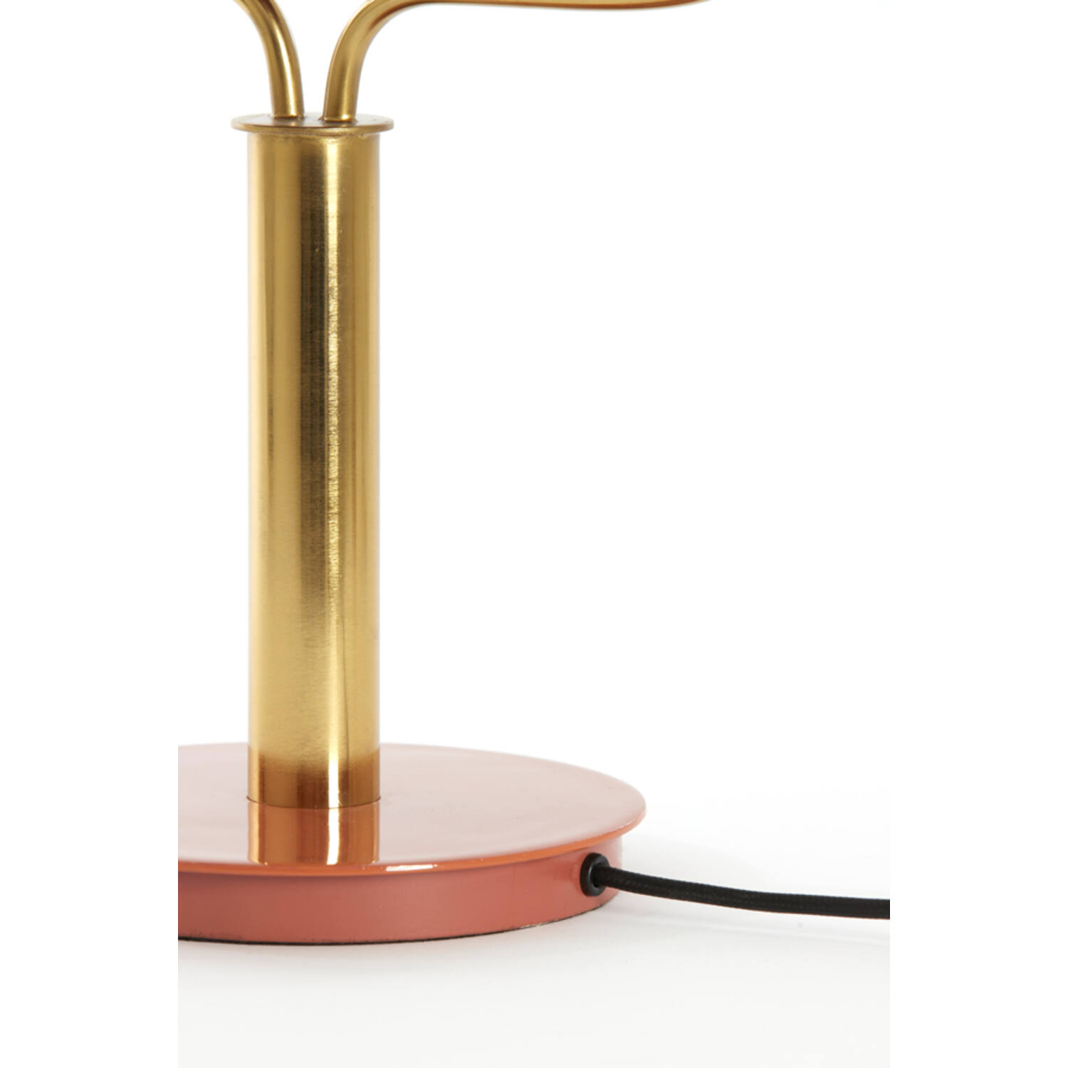 Table lamp 37x14x43 cm AYER shiny orange+gold