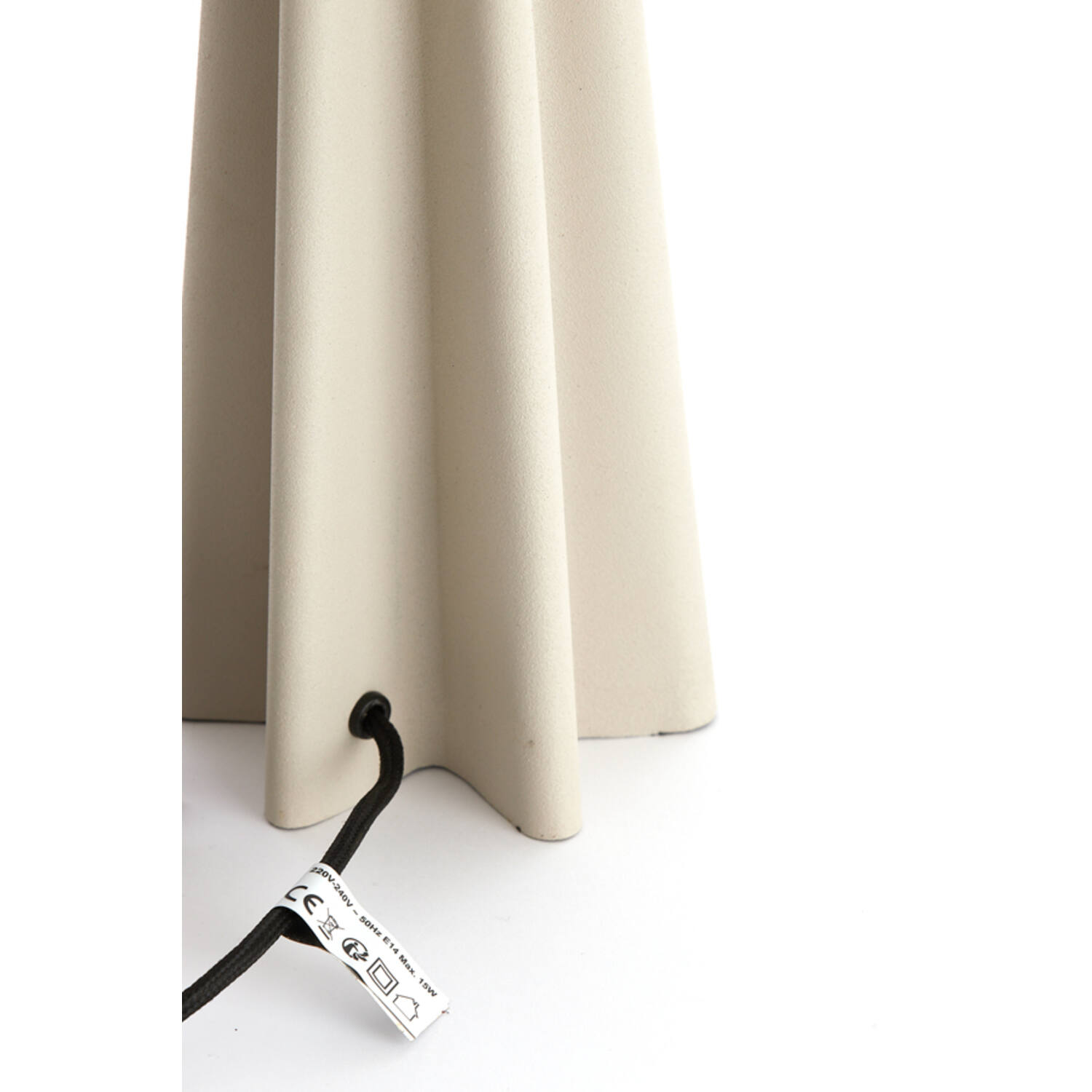 Tafellamp Ø38x49 cm CUKAI mat beige
