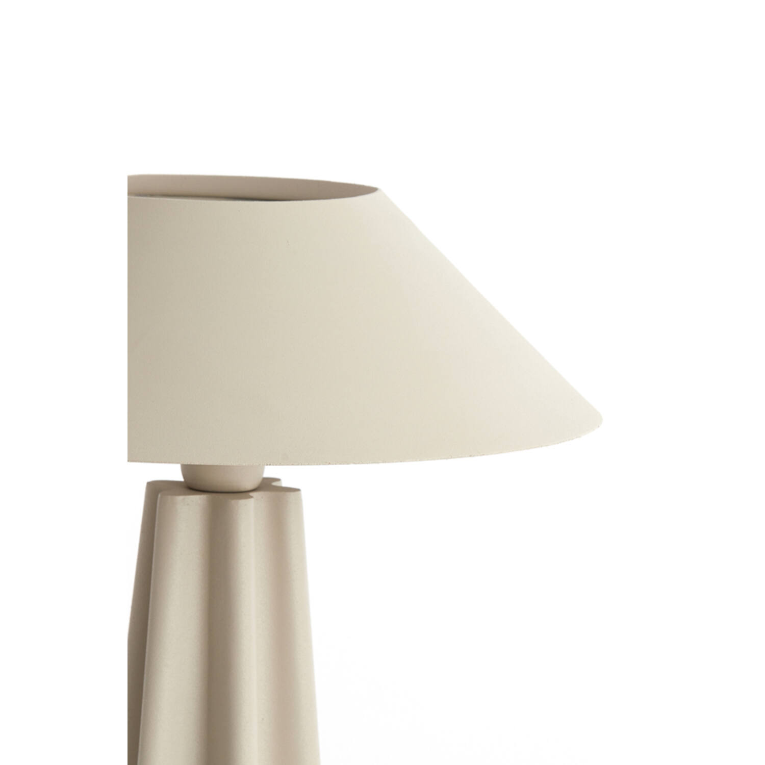Tafellamp Ø38x49 cm CUKAI mat beige