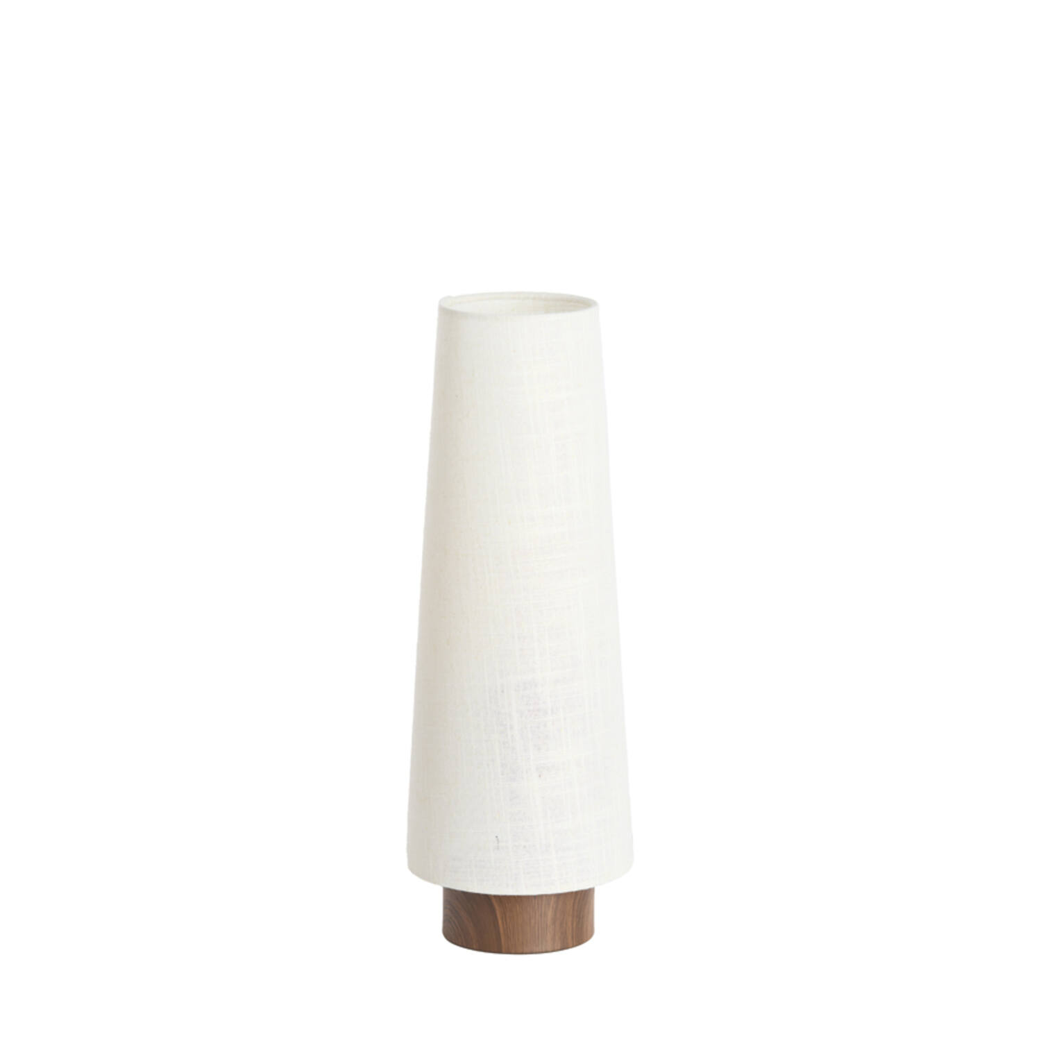 Table lamp Ø15x42 cm HOWIE wood print dark brown+cream