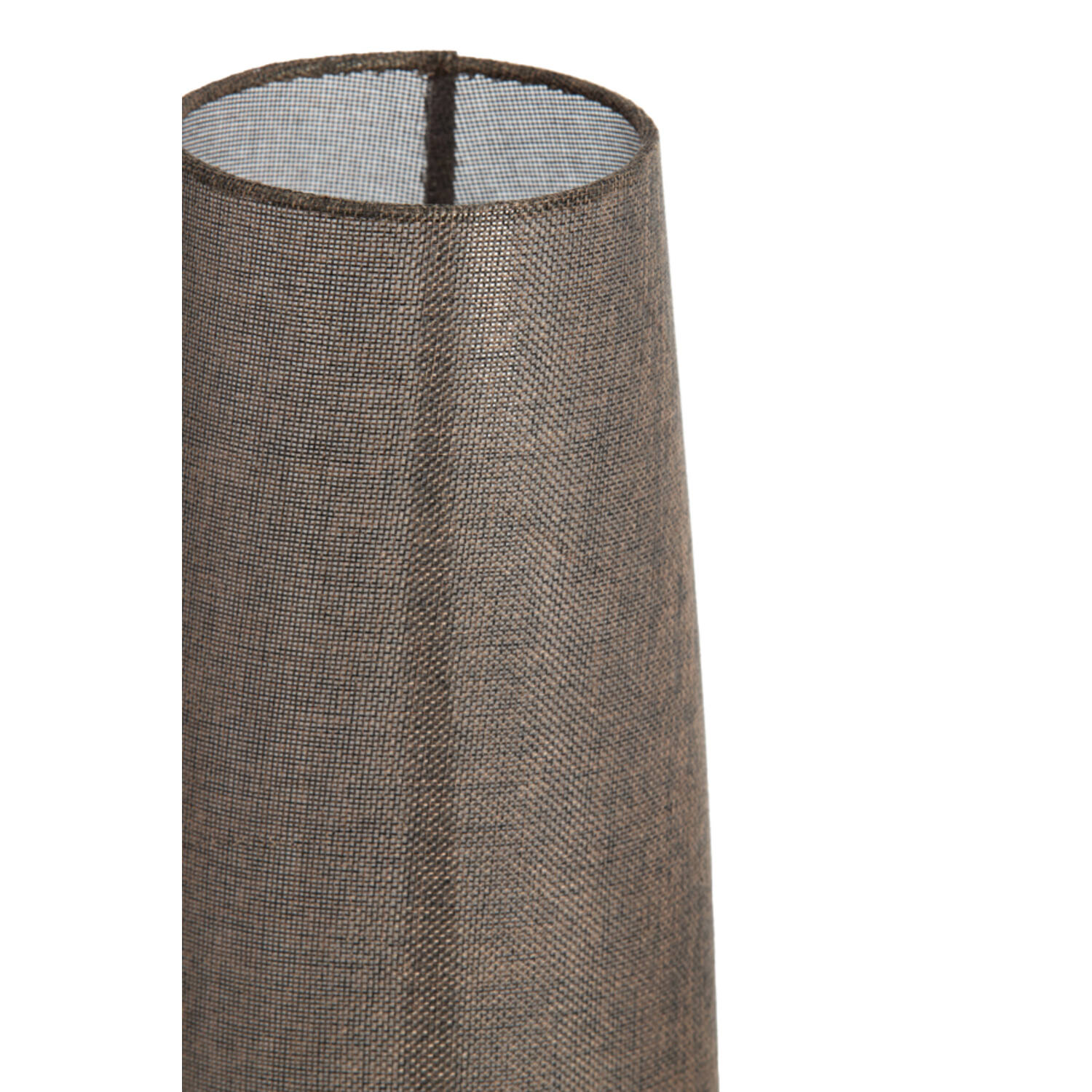 Table lamp Ø15x42 cm HOWIE wood print dark brown+dark brown