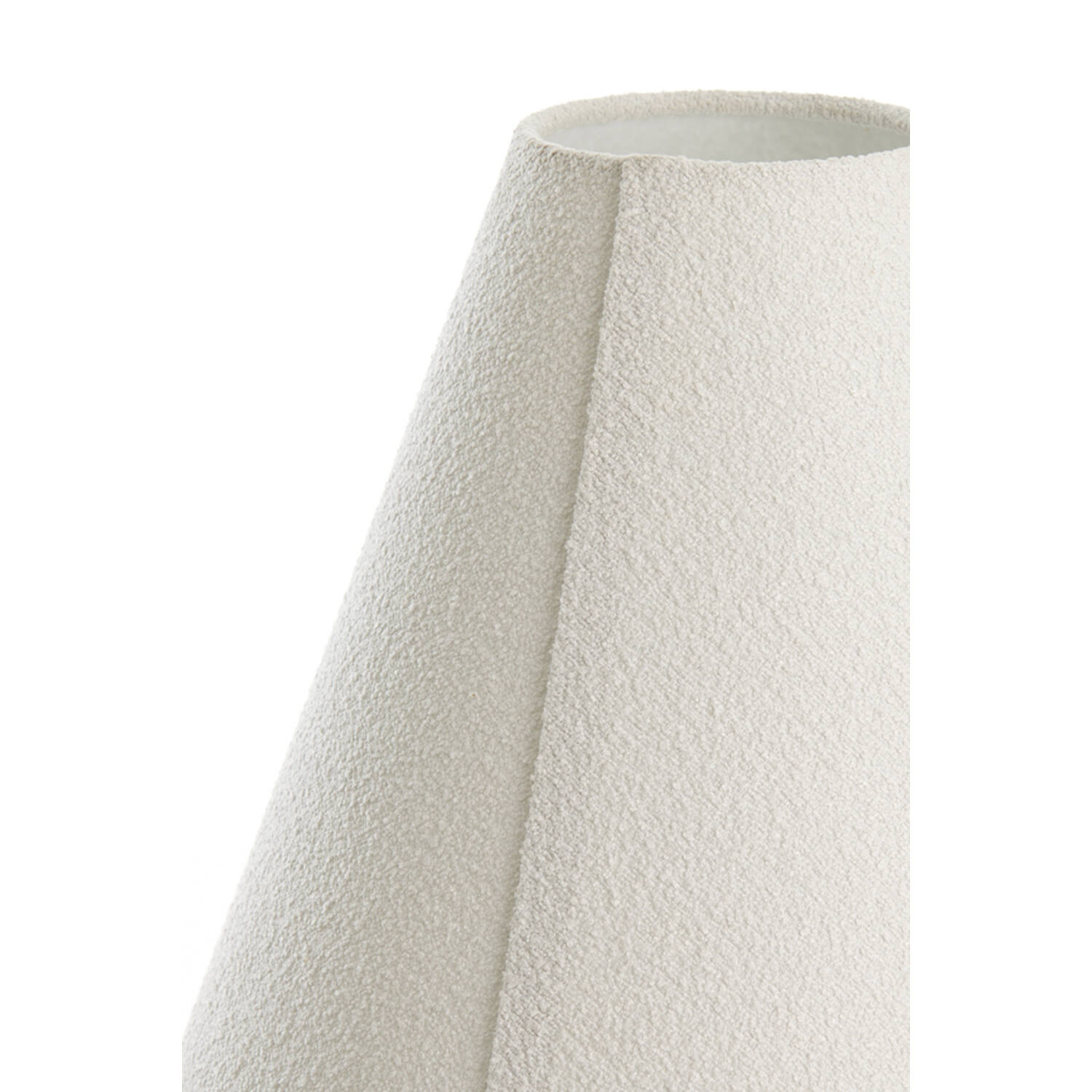Table lamp Ø30x61 cm DEVIA bouclé cream