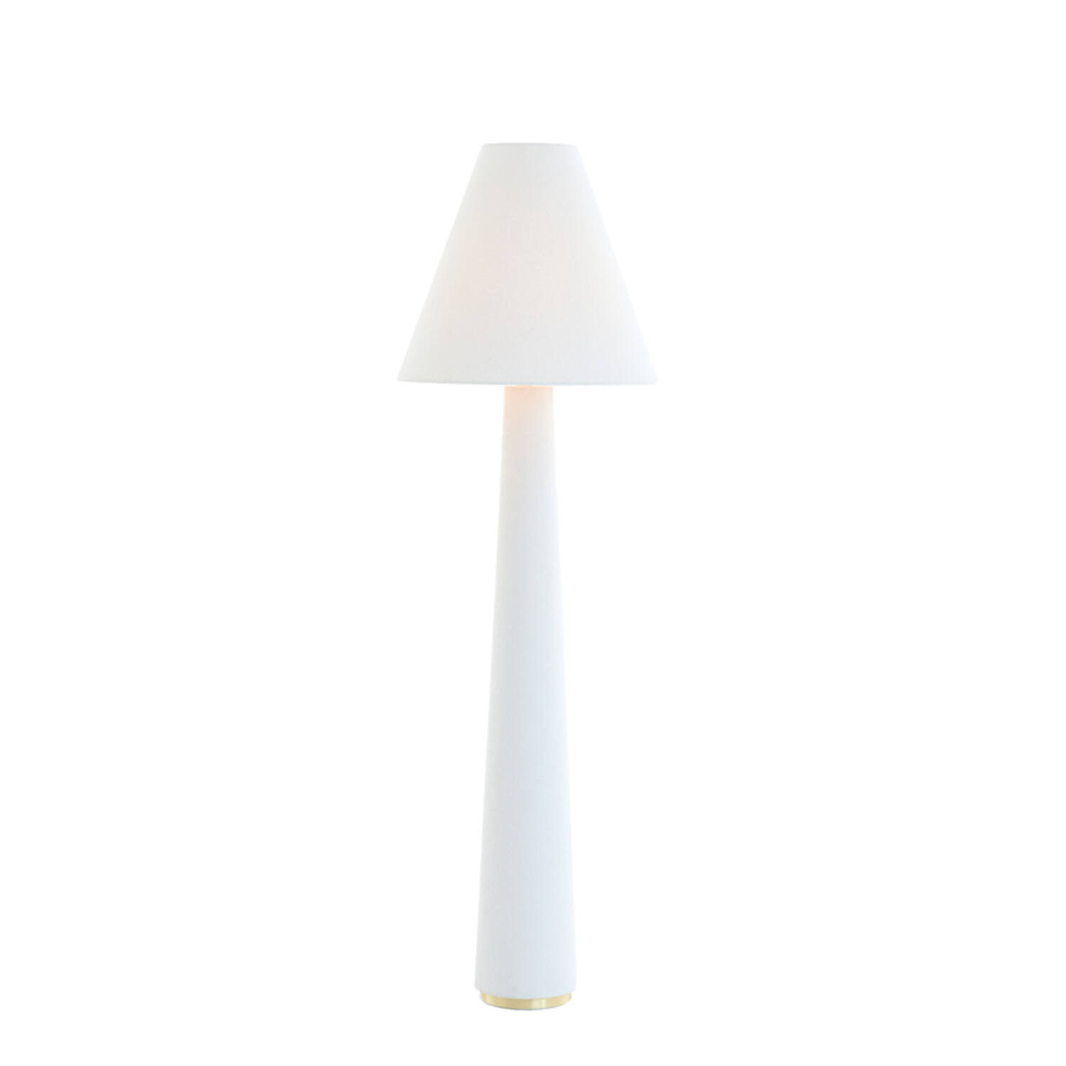 Vloerlamp Ø50x168 cm DEVIA bouclé crème
