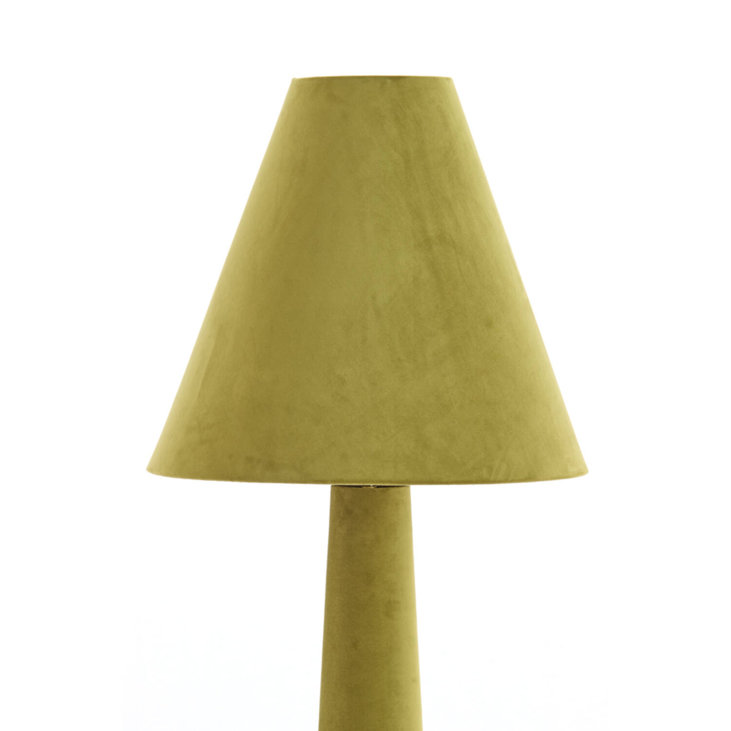 Floor lamp Ø50x168 cm DEVIA velvet green