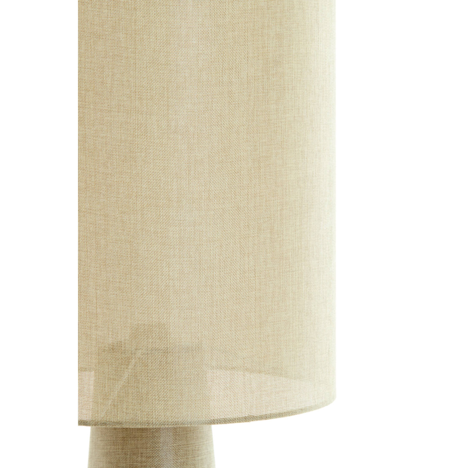 Vloerlamp Ø38x180 cm MICKY linnen olijf groen