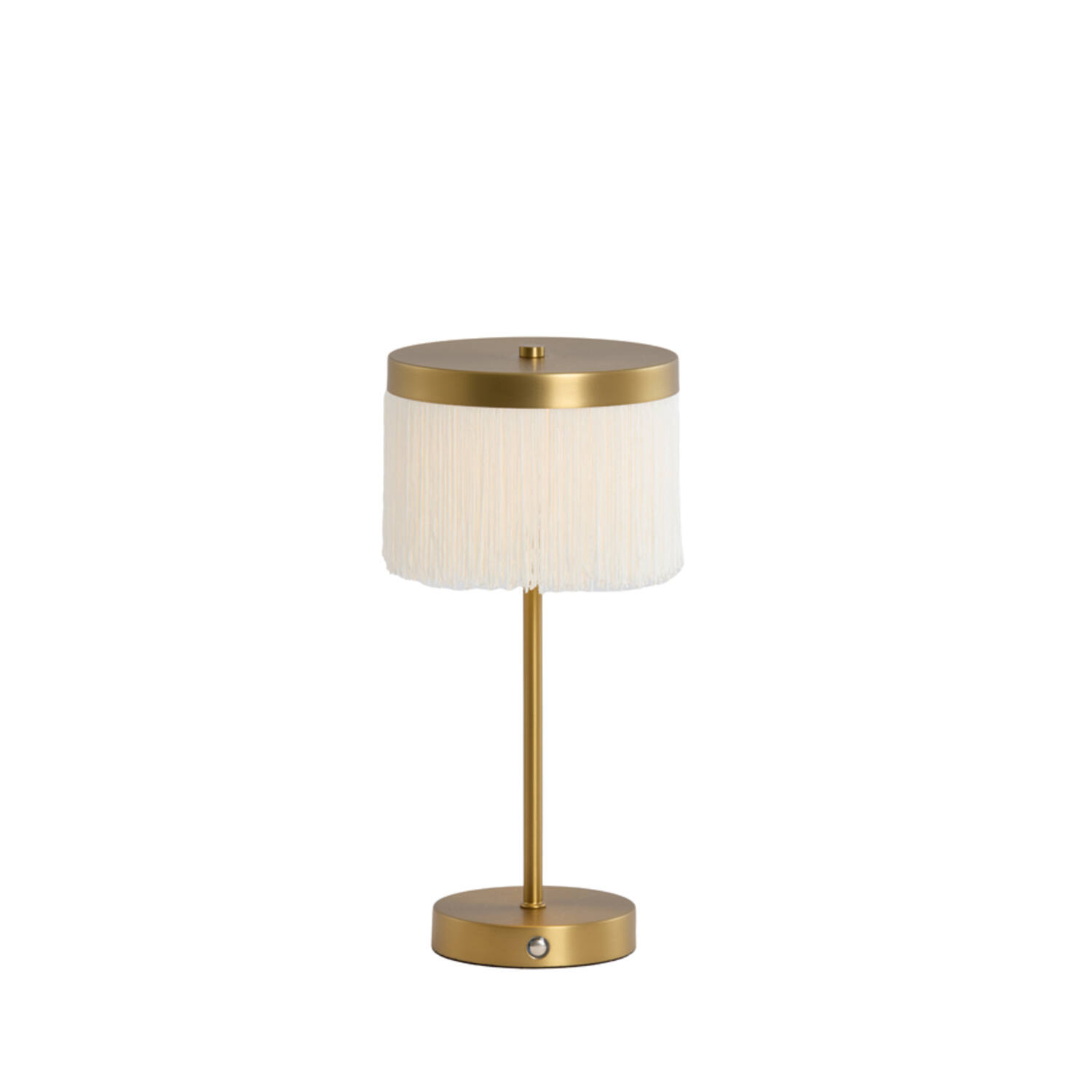 Tafellamp LED Ø17x35 cm DINY antiek brons+crème