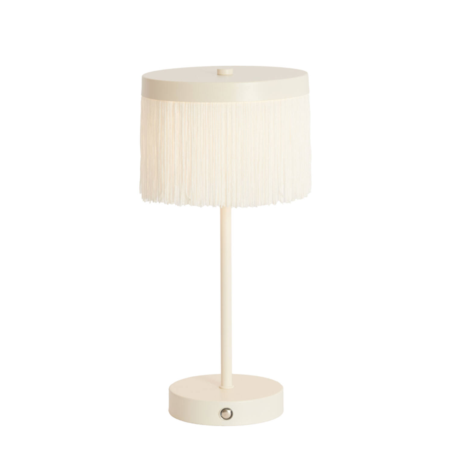 Tafellamp LED Ø17x35 cm DINY mat crème