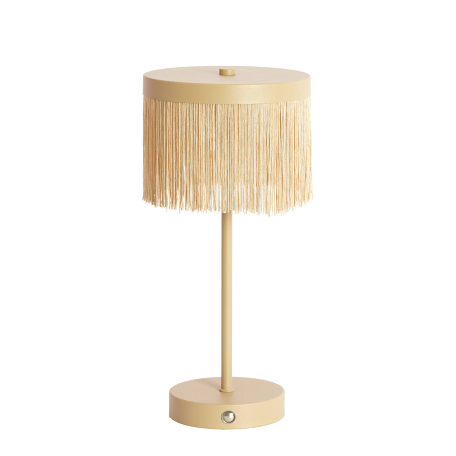 Tafellamp LED Ø17x35 cm DINY mat beige