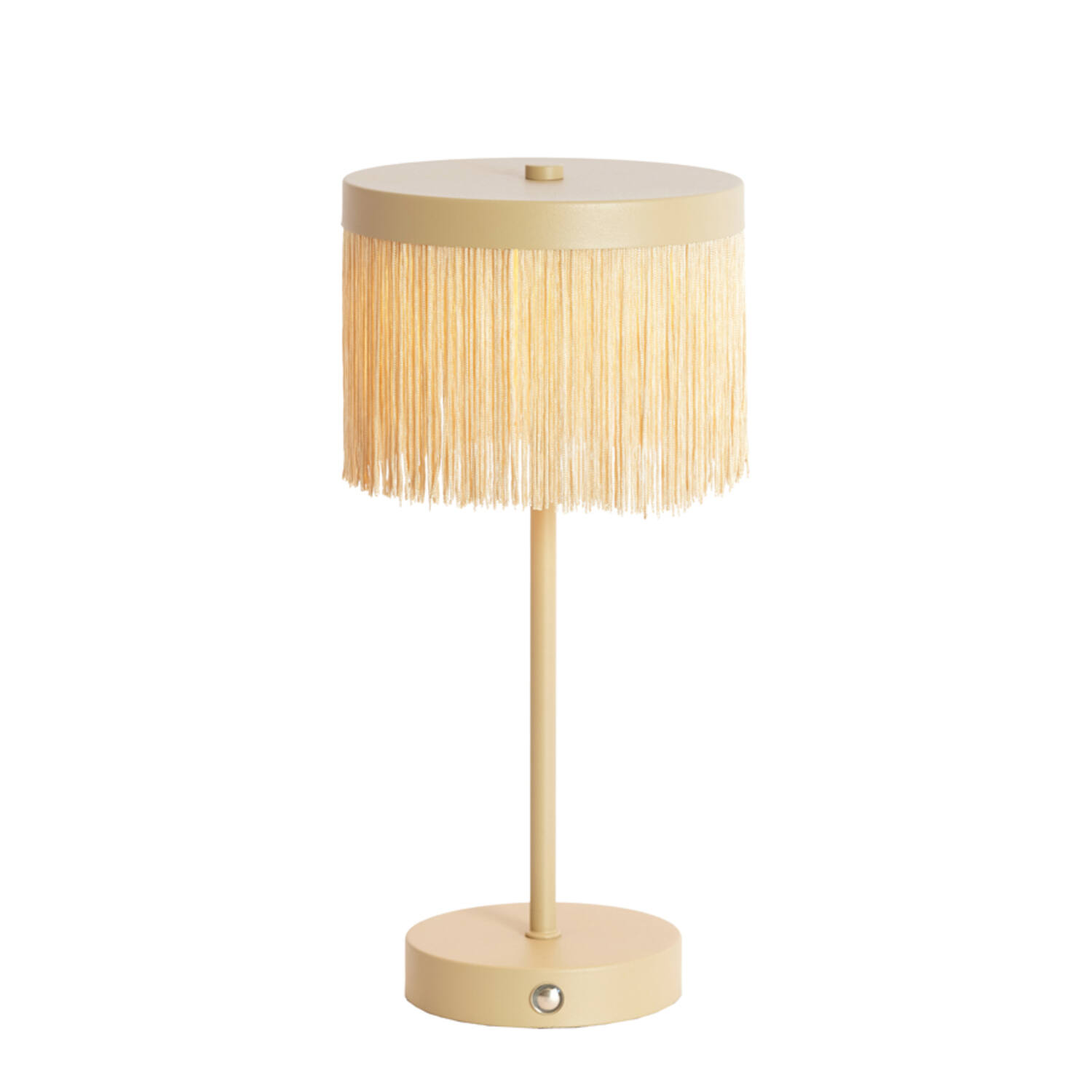 Tafellamp LED Ø17x35 cm DINY mat beige