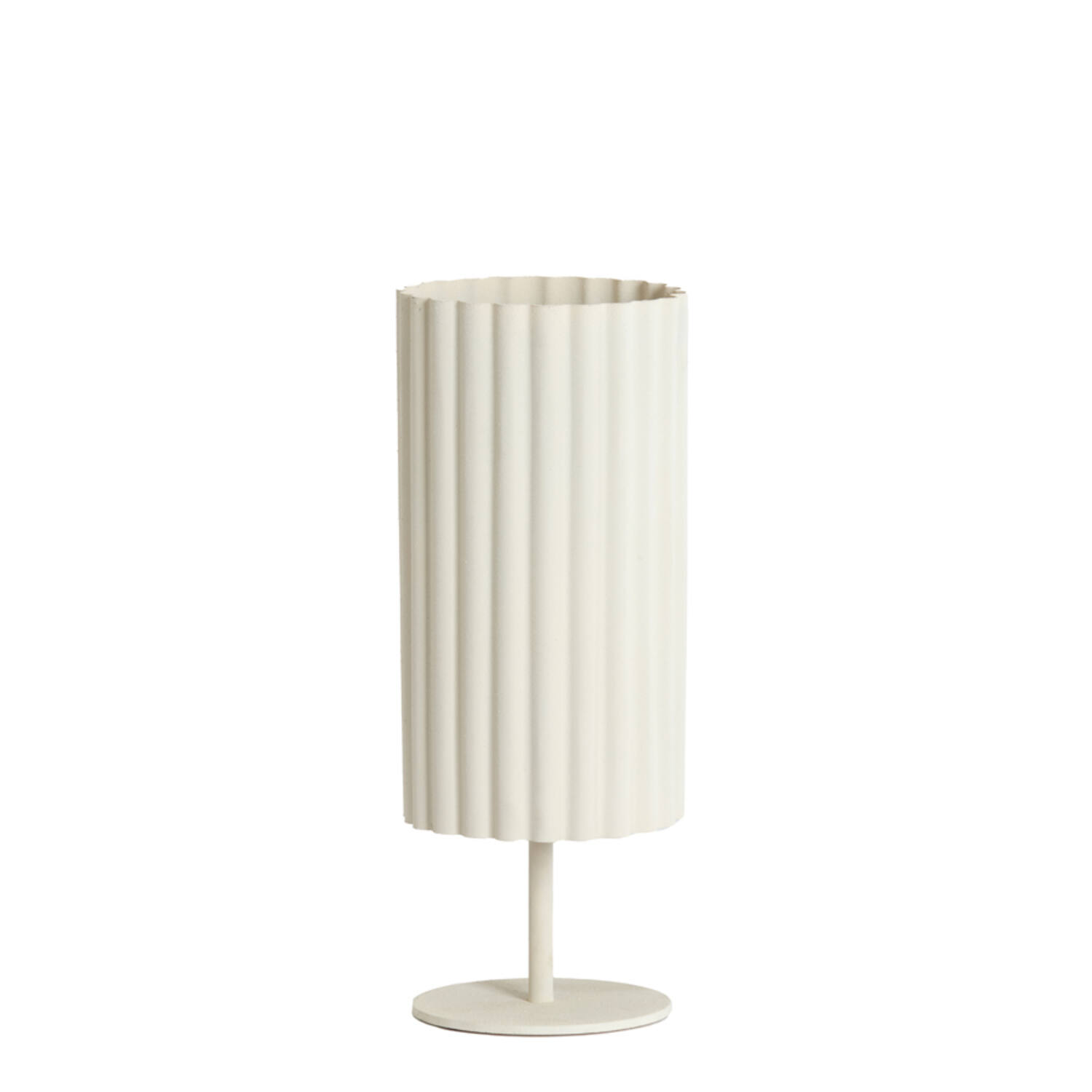 Tafellamp Ø16x42 cm ARDALES crème
