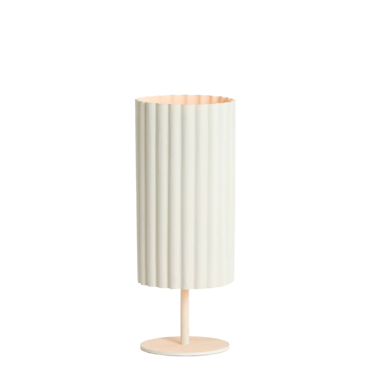Tafellamp Ø16x42 cm ARDALES crème