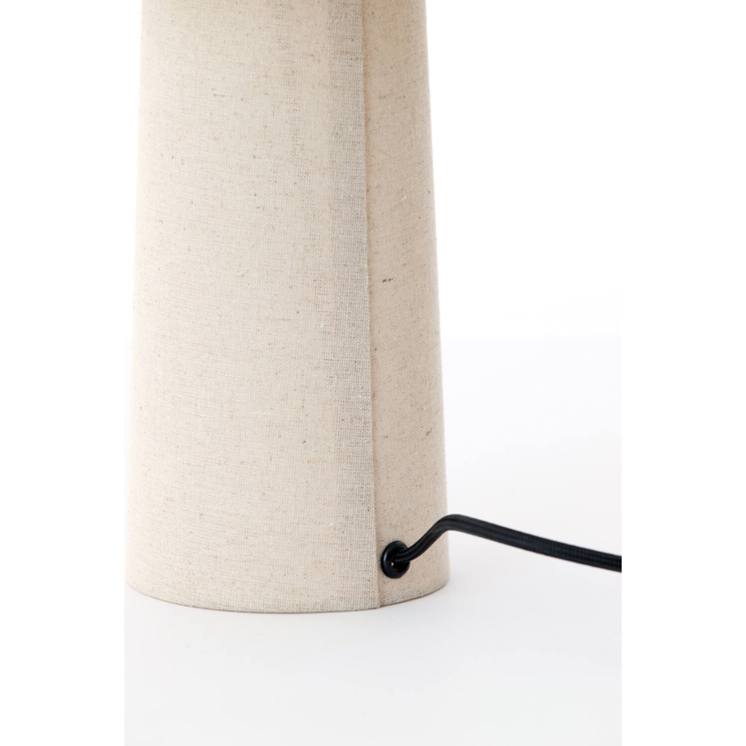 Table lamp Ø25x50 cm MUSABY linen white