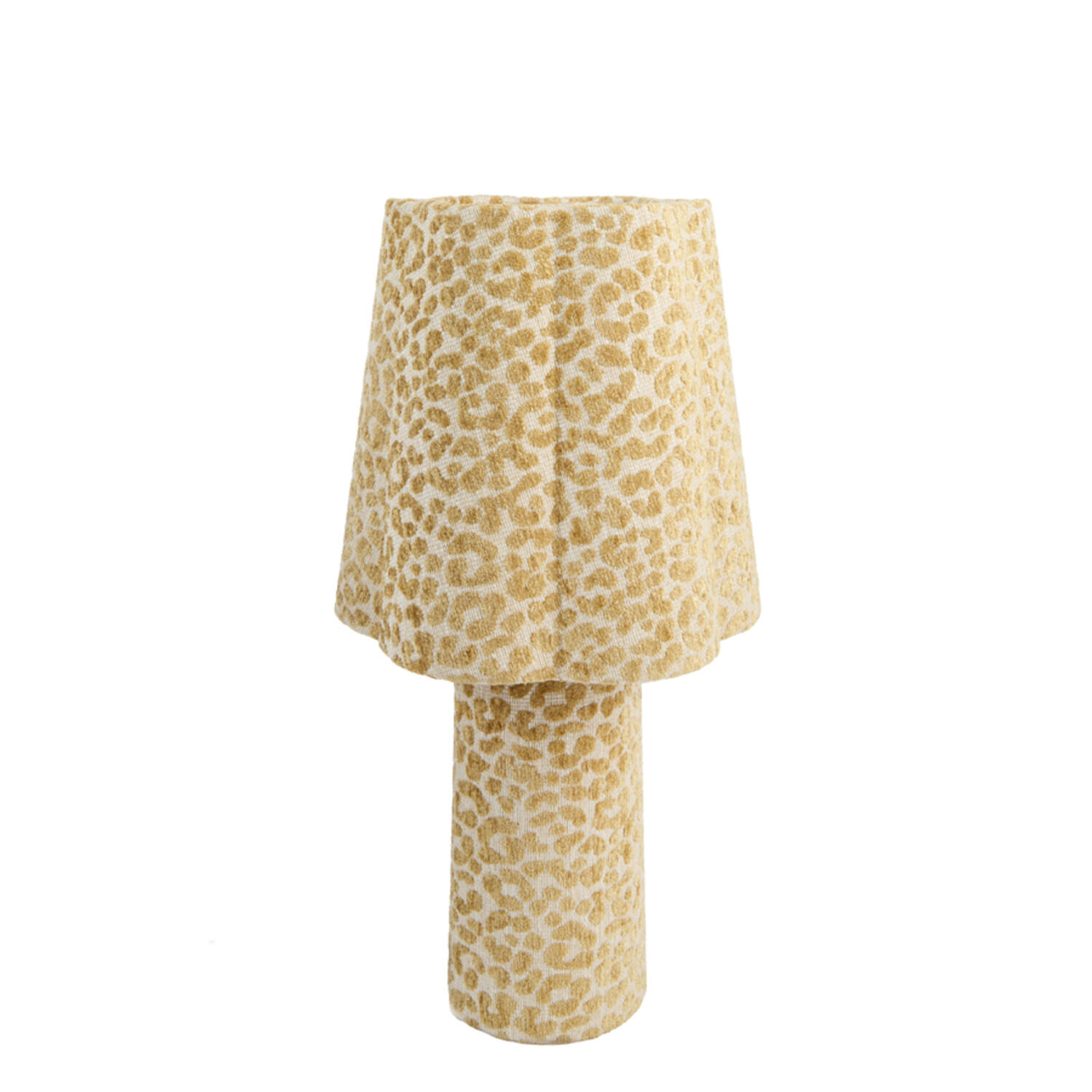 Table lamp Ø25x50 cm MUSABY sand+olive green