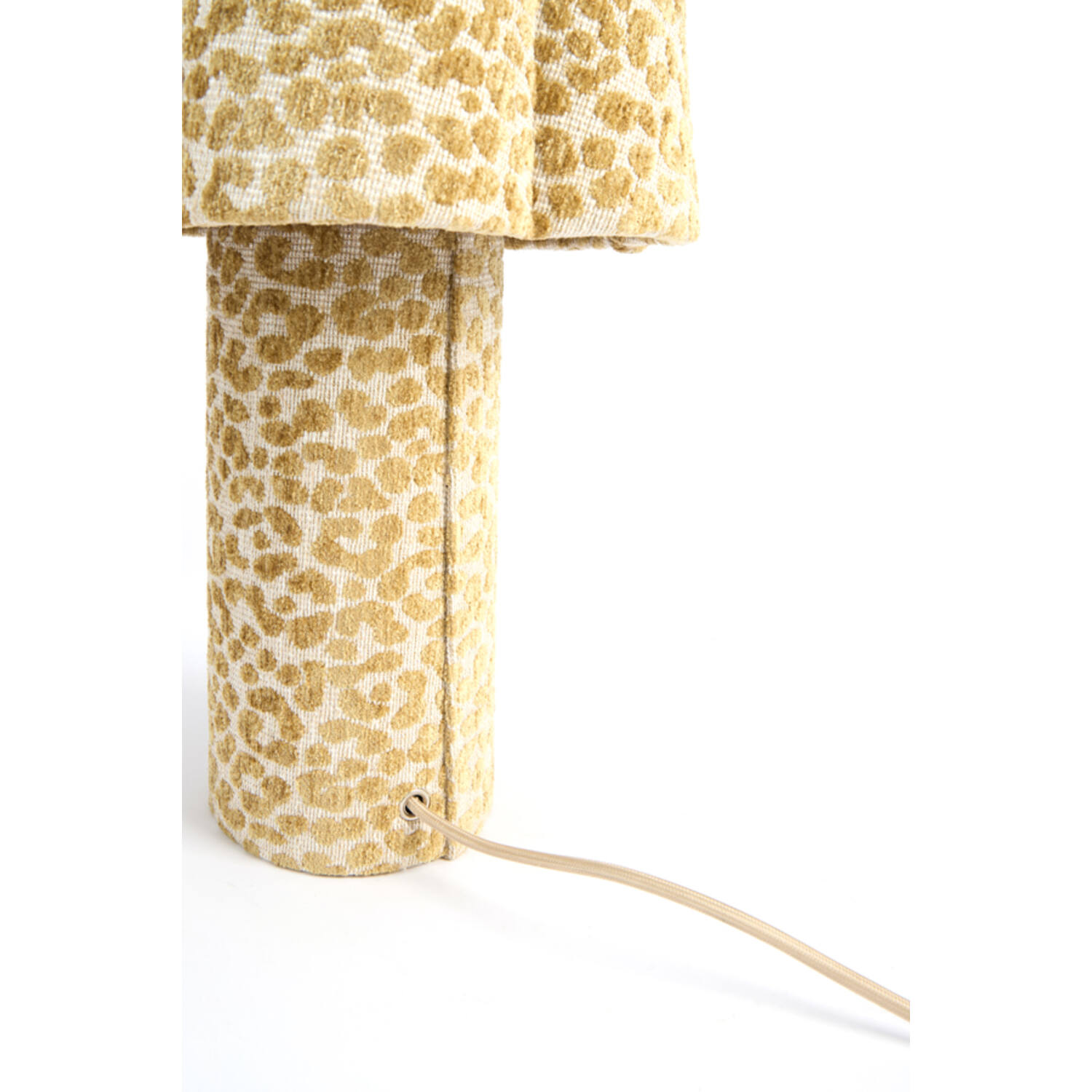 Table lamp Ø25x50 cm MUSABY sand+olive green