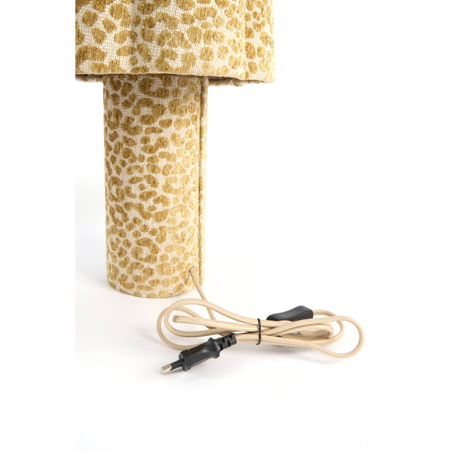 Table lamp Ø25x50 cm MUSABY sand+olive green