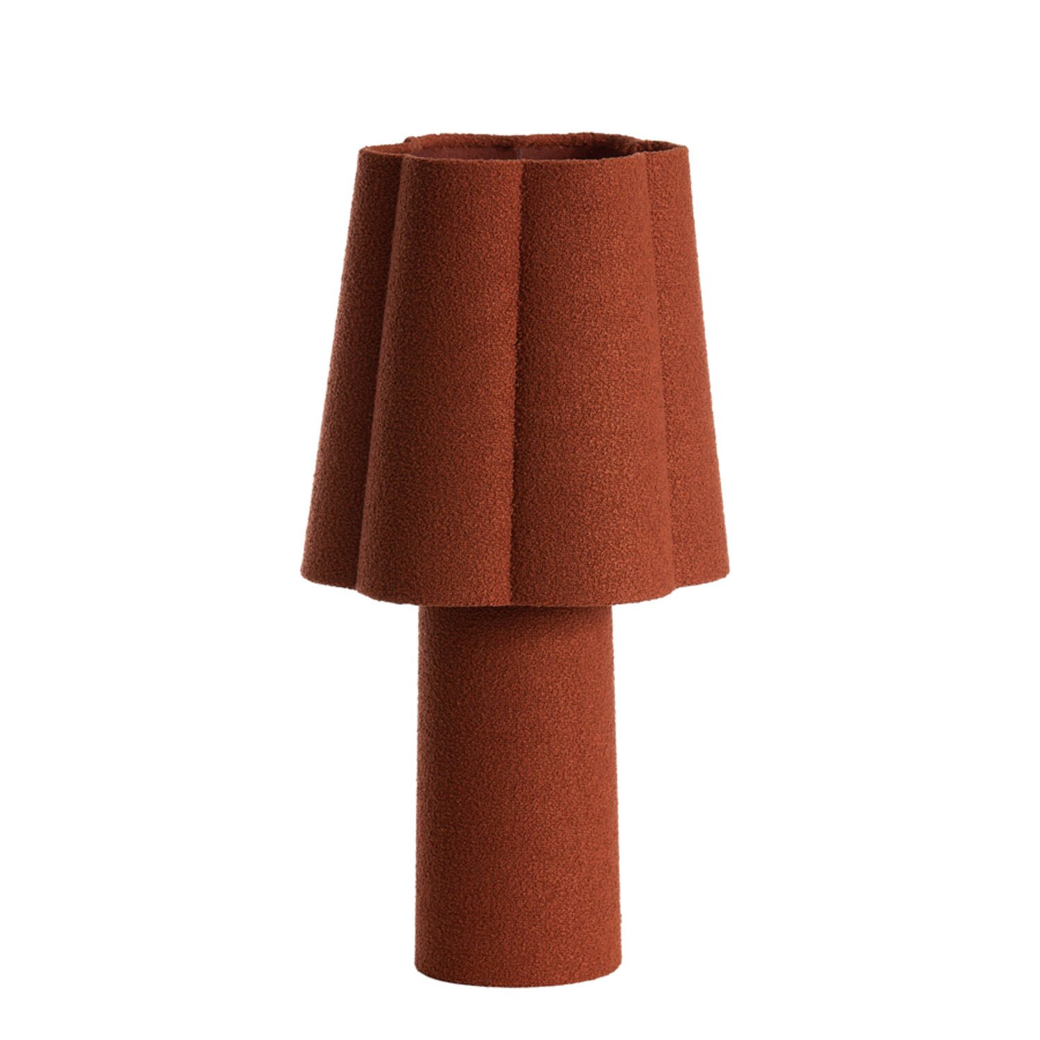 Tafellamp Ø25x50 cm MUSABY terra