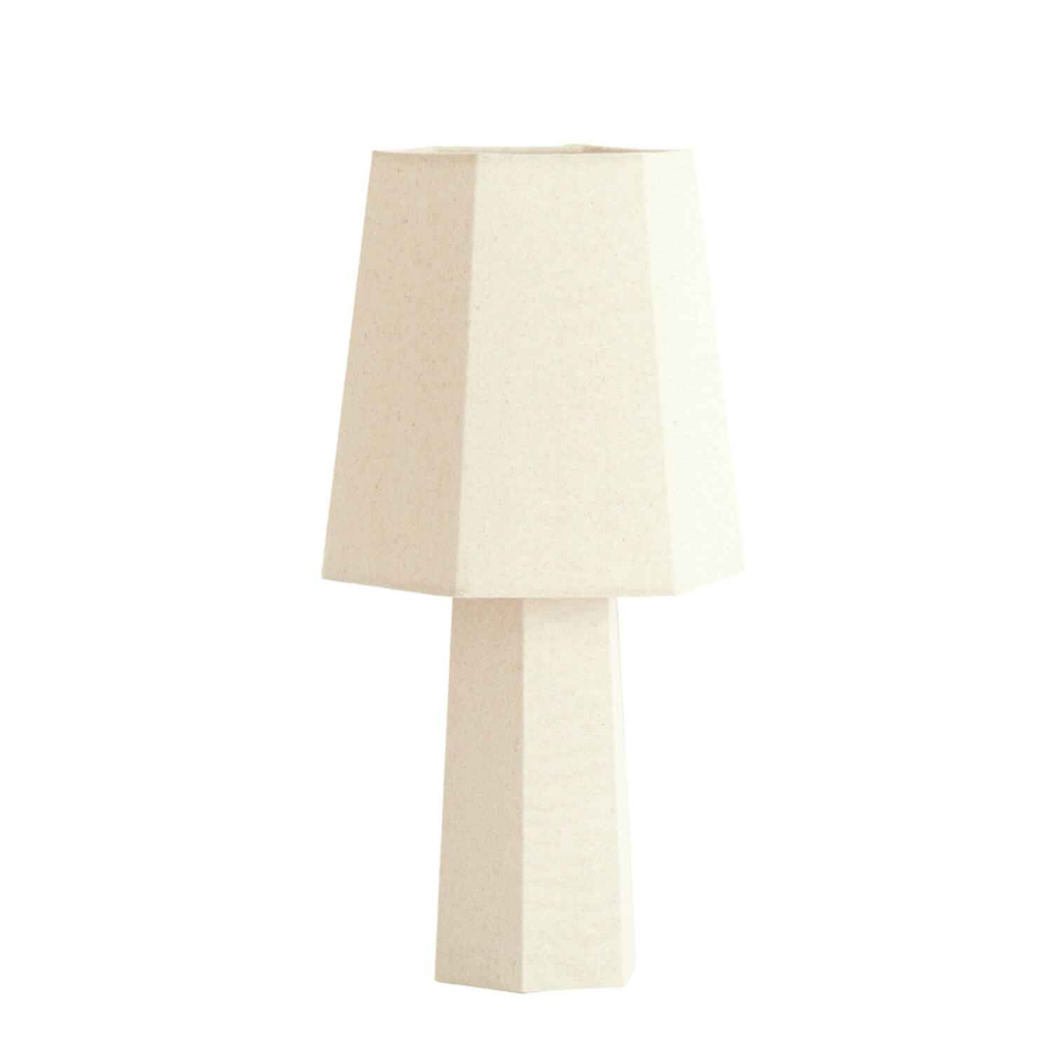 Table lamp Ø25x49 cm MUSABO linen natural