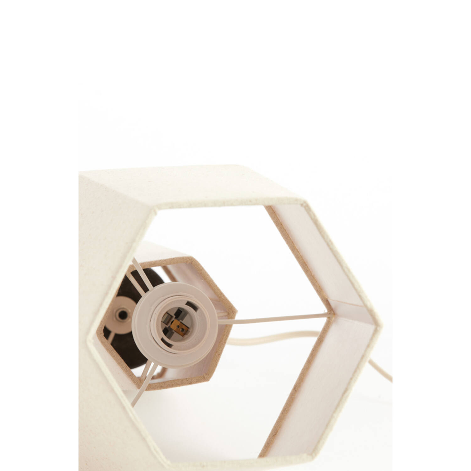 Table lamp Ø25x49 cm MUSABO linen natural