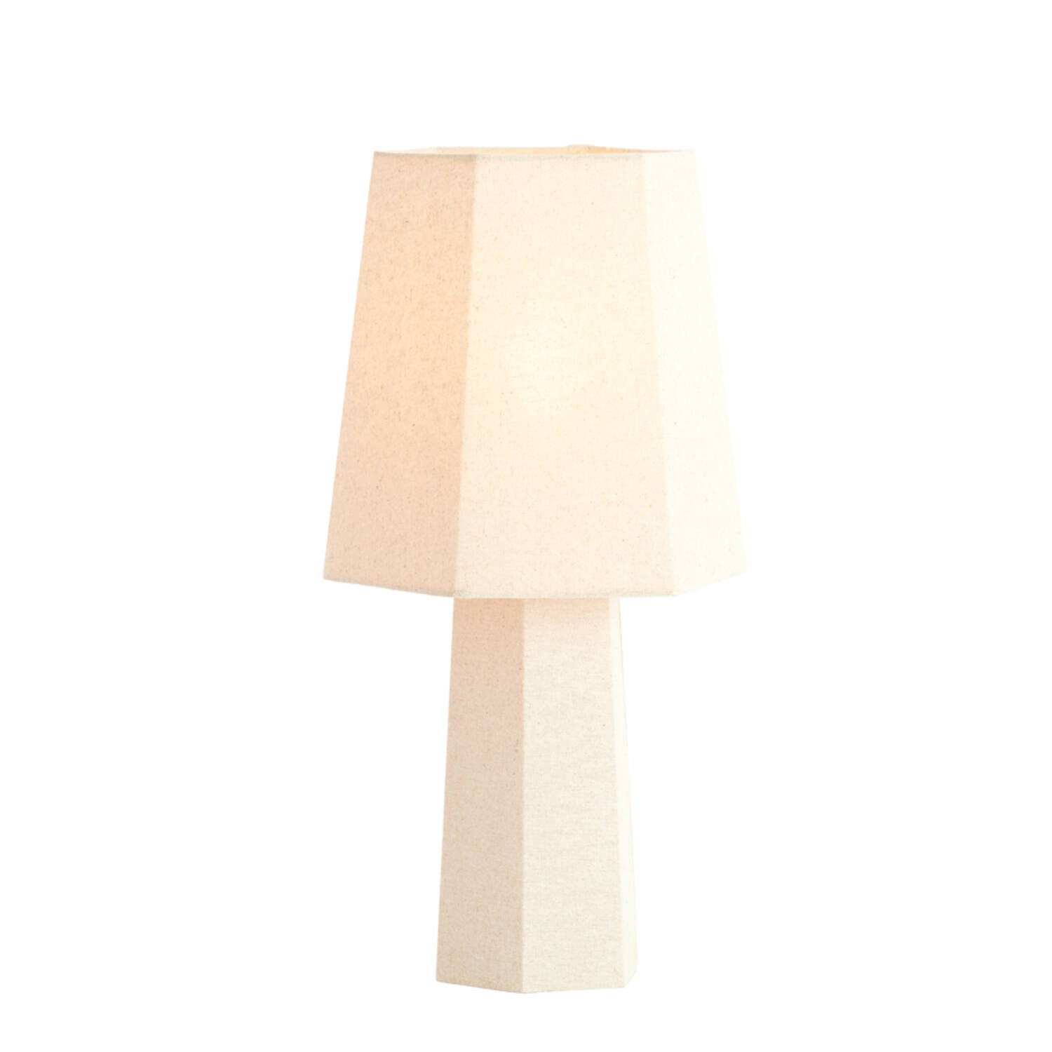 Table lamp Ø25x49 cm MUSABO linen natural