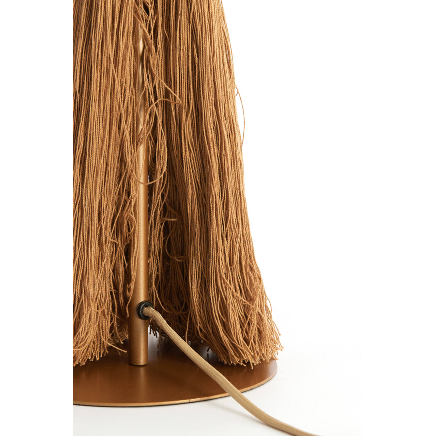 Table lamp Ø31x58 cm ESPINO ocher yellow+cream
