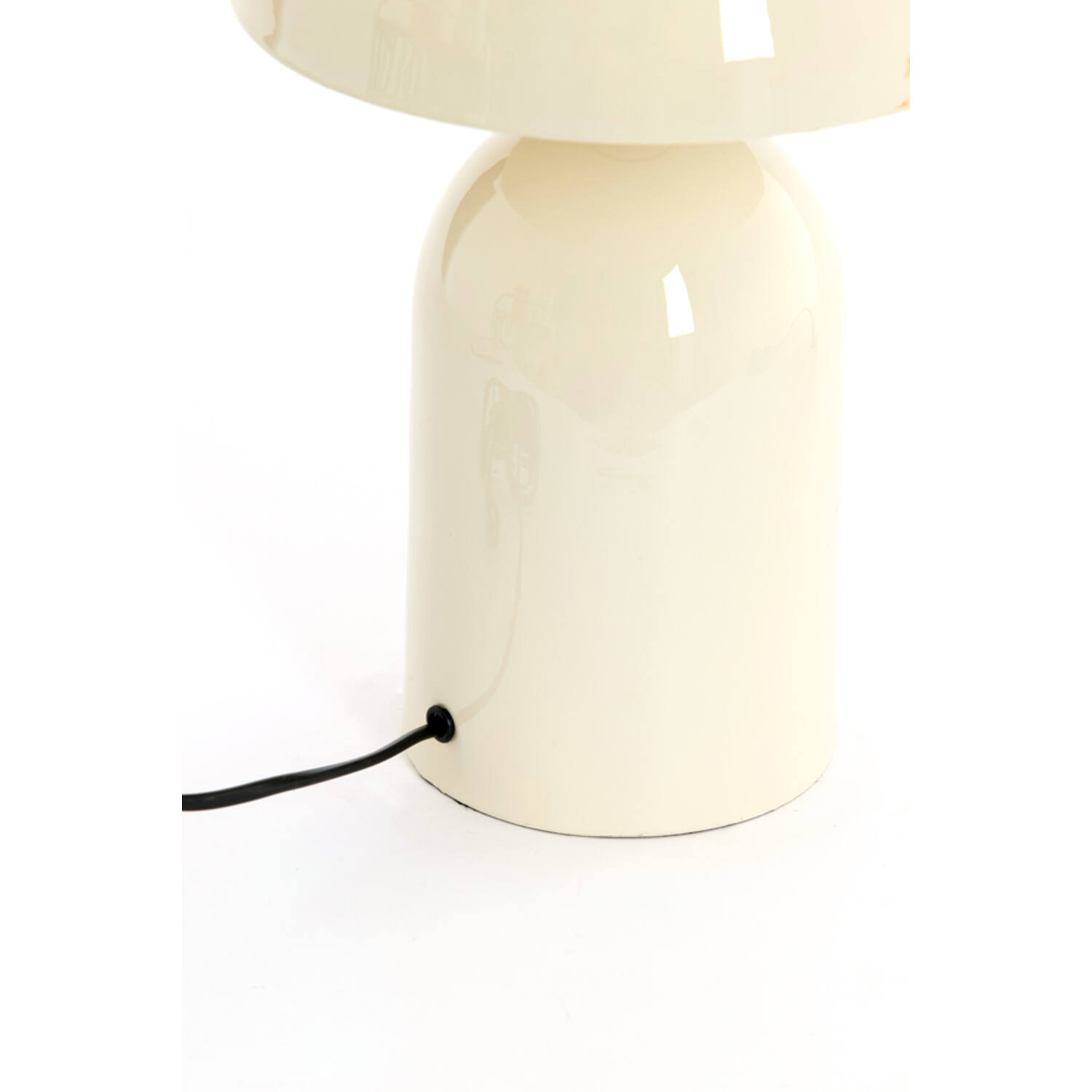 Table lamp Ø23x35 cm TOLIMA shiny cream