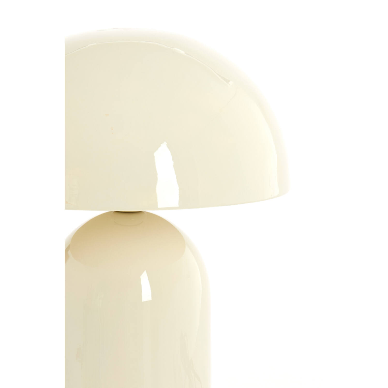 Table lamp Ø31x48 cm TOLIMA shiny cream