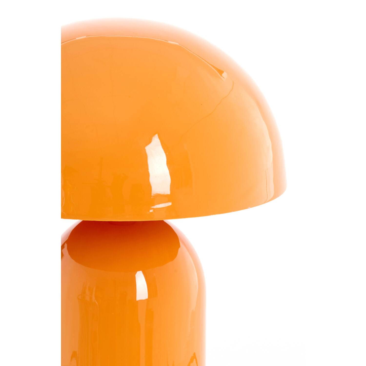 Tafellamp Ø31x48 cm TOLIMA glans oranje