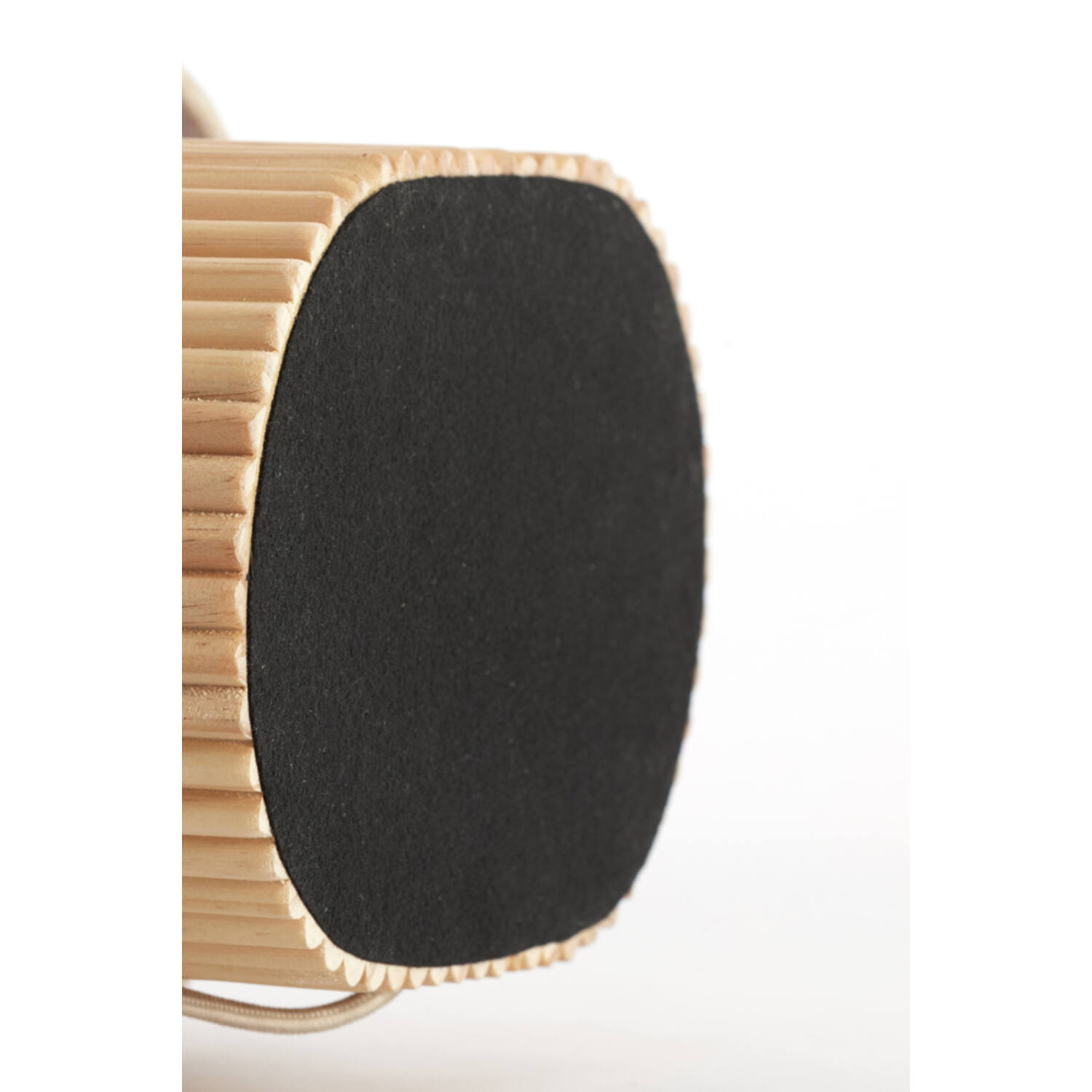 Tafellamp 30x20x45 cm LASLO hout naturel+linnen naturel