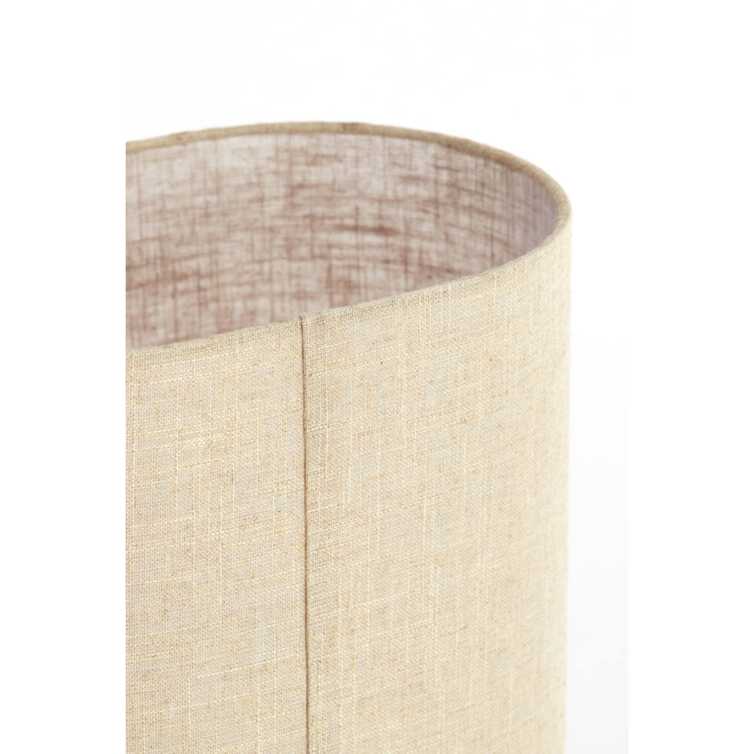 Table lamp 30x20x70 cm LASLO wood natural+linen natural