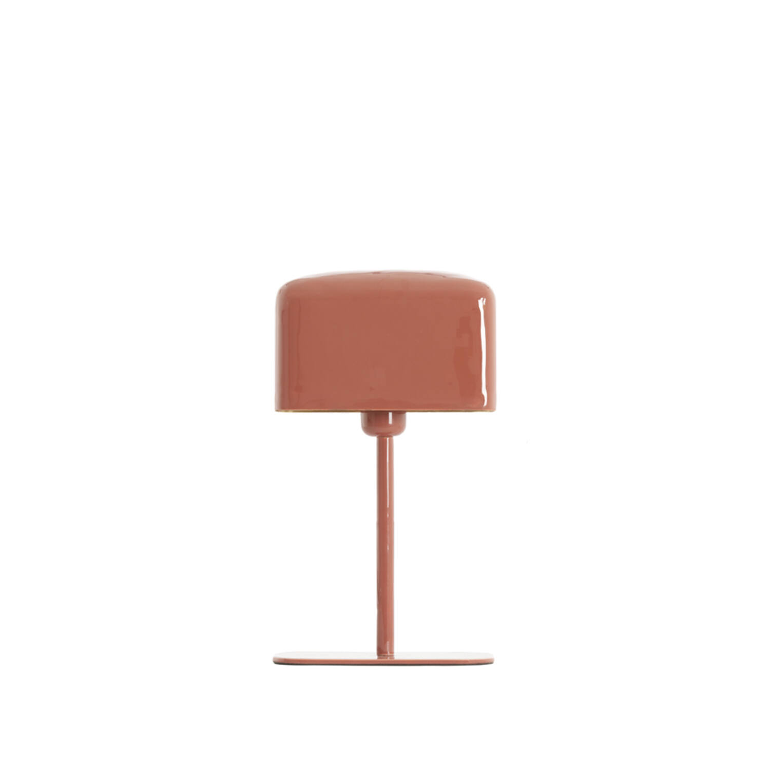 Table lamp 20x10x36 cm ELENIE shiny dark coral