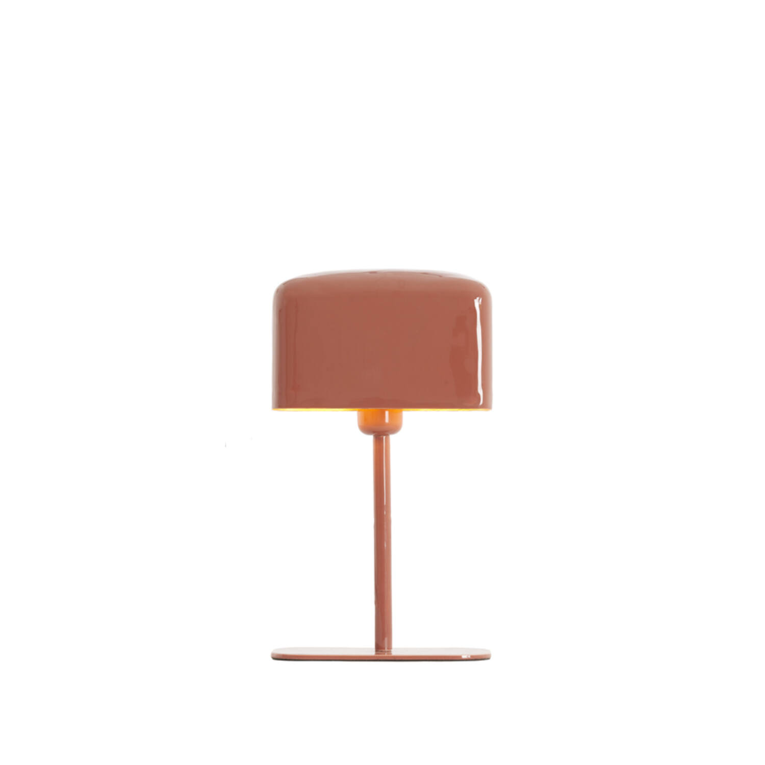 Table lamp 20x10x36 cm ELENIE shiny dark coral