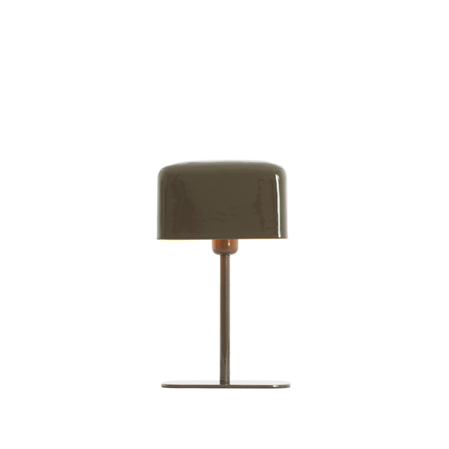 Tafellamp 20x10x36 cm ELENIE glans donker bruin