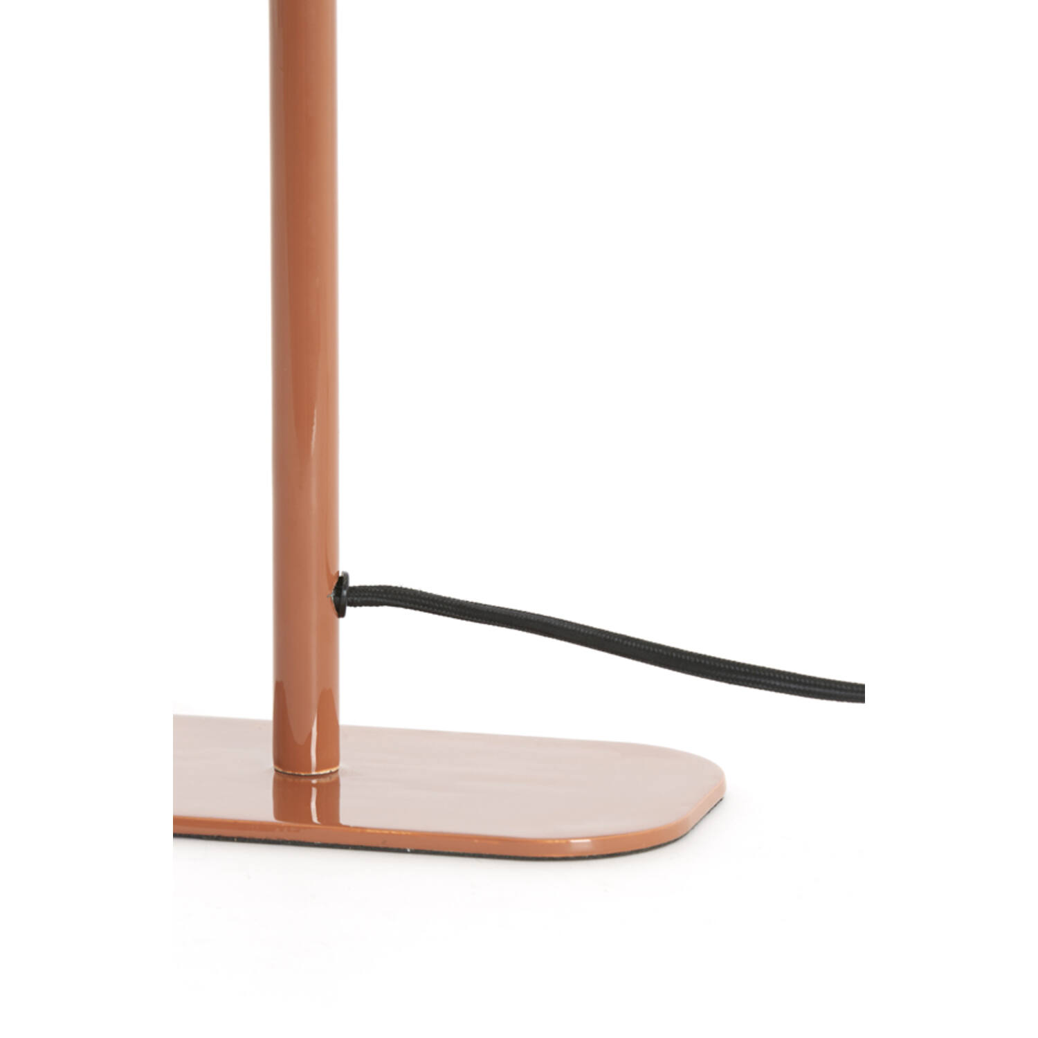 Table lamp 20x10x36 cm ELENIE shiny dark orange
