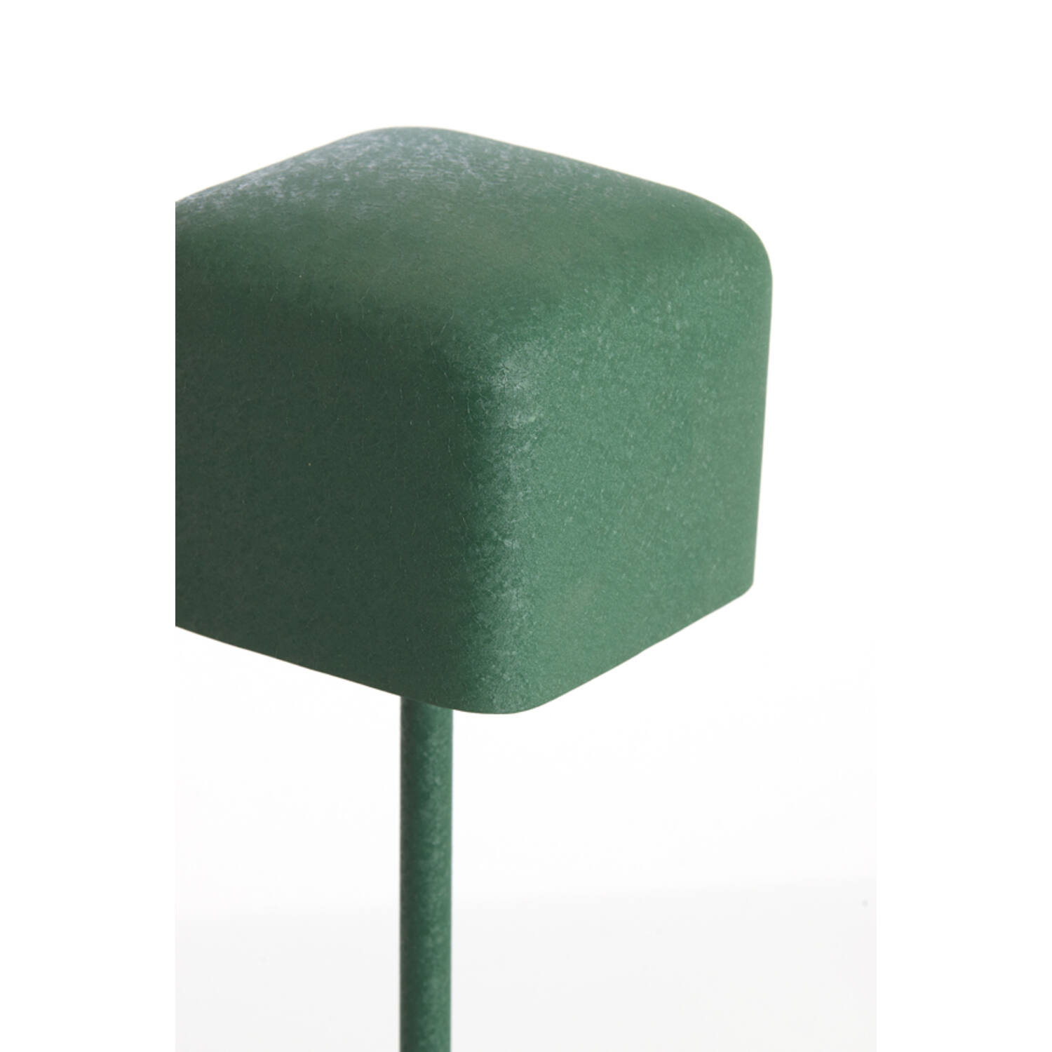 Tafellamp 15x15x46 cm ELENIE mat donker groen