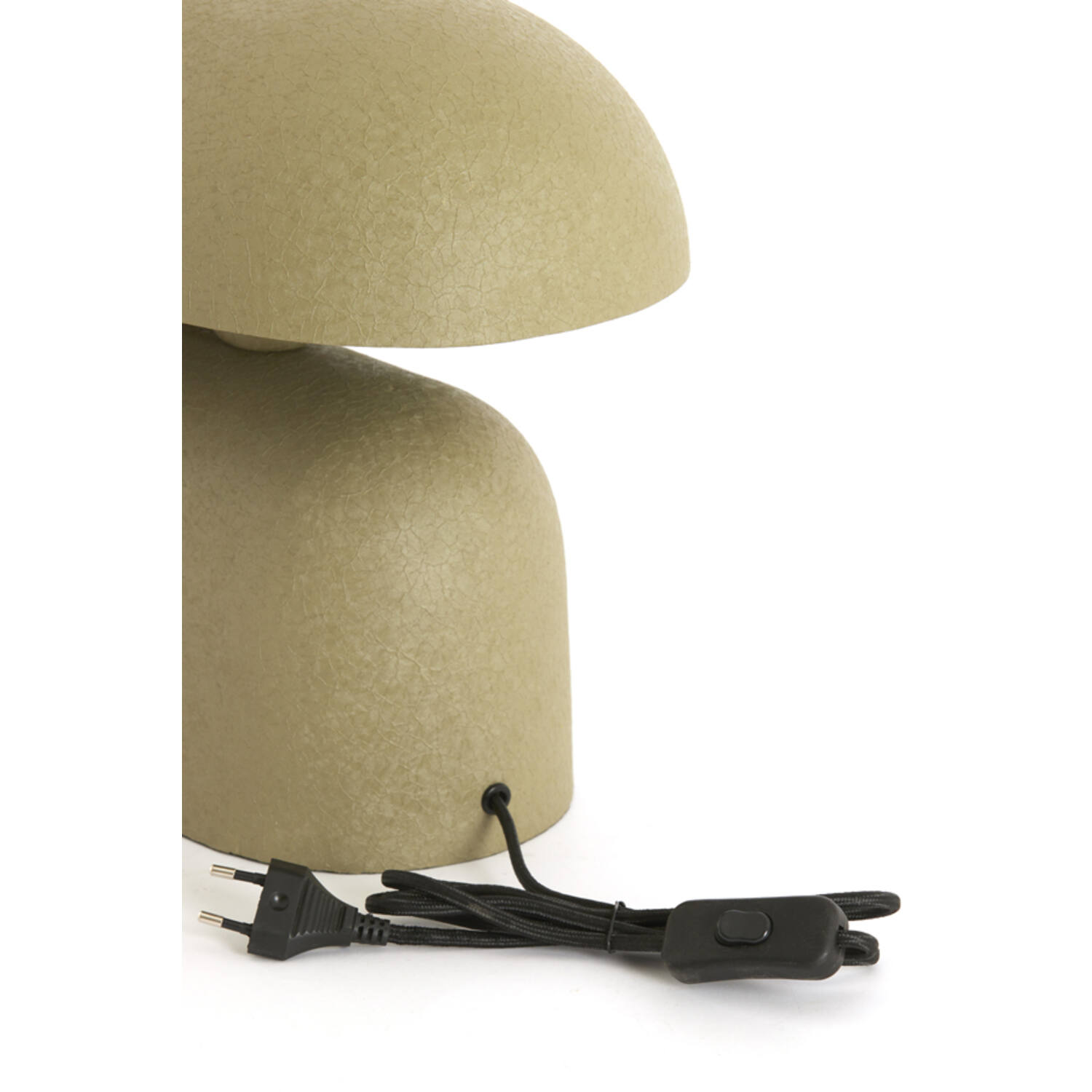 Table lamp 34x21x30 cm TODD matt olive green