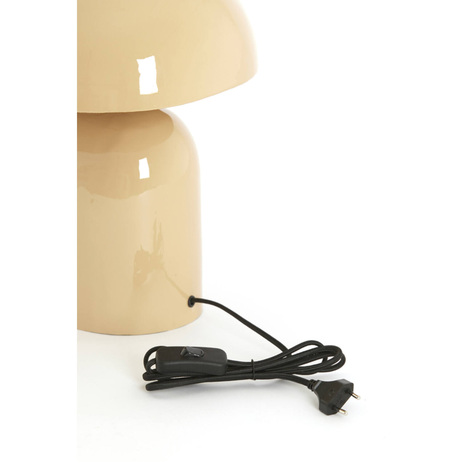 Table lamp 37x26x37 cm TODD shiny sand