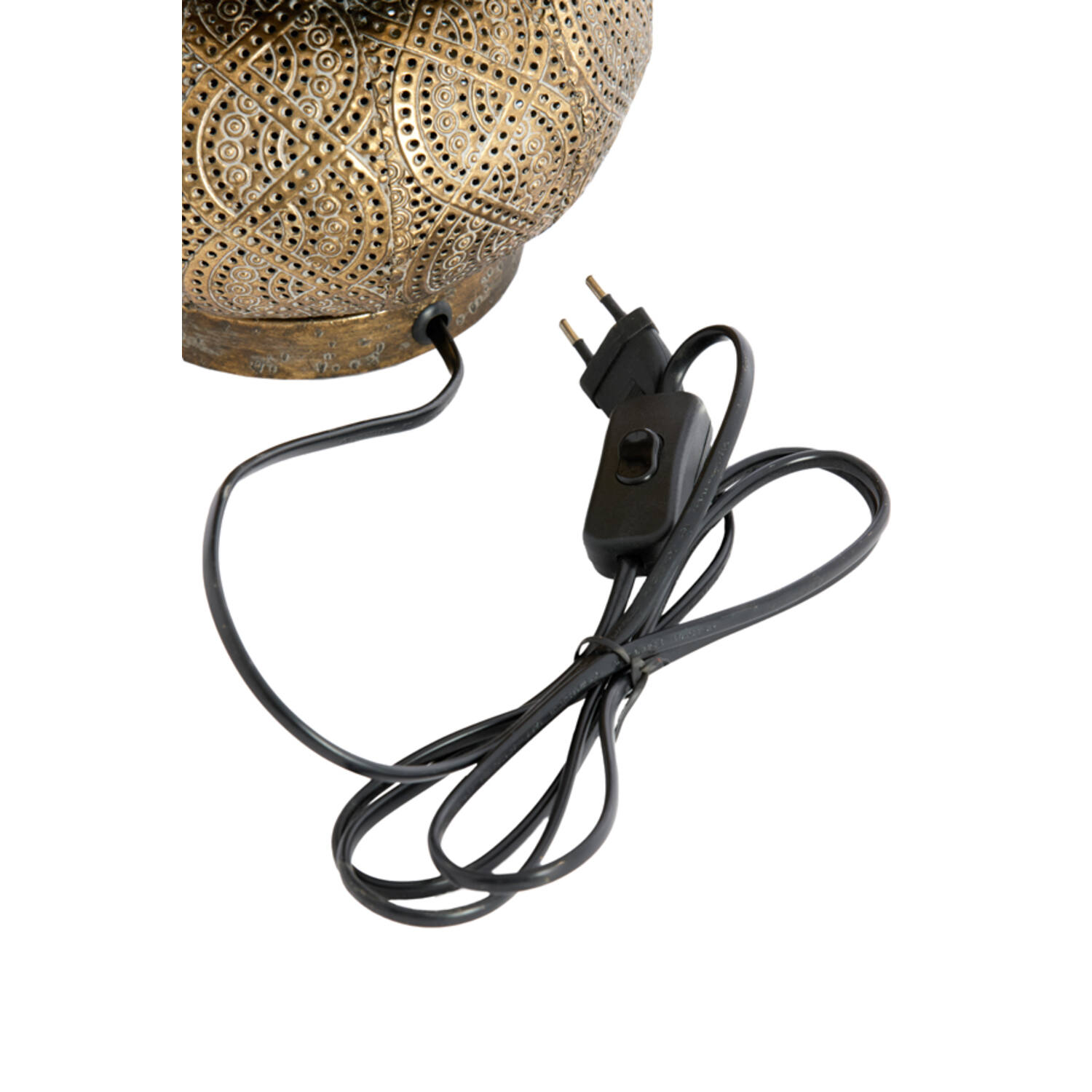 Table lamp Ø19,5x42 cm KAITO brown gold