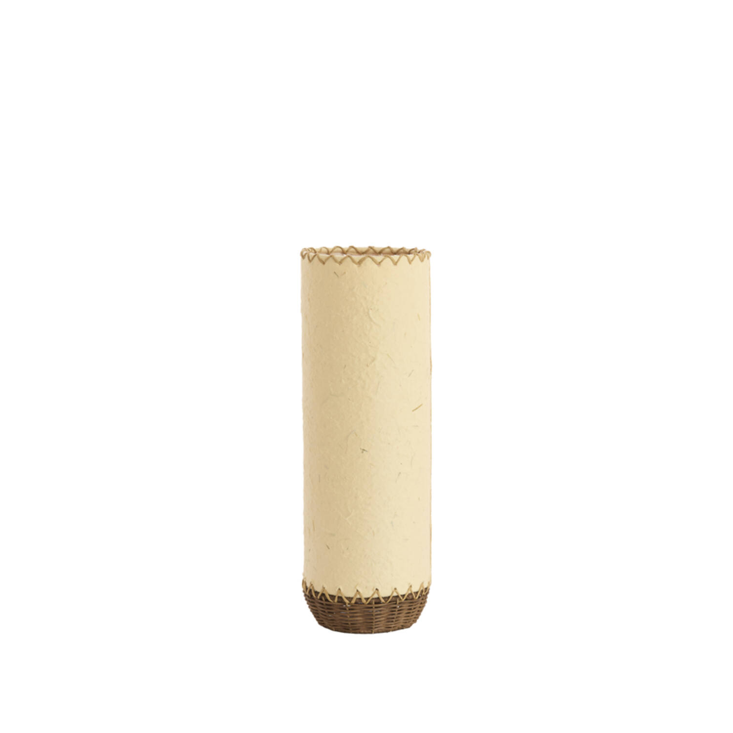 Table lamp Ø13x40 cm TIO paper beige+rattan dark brown