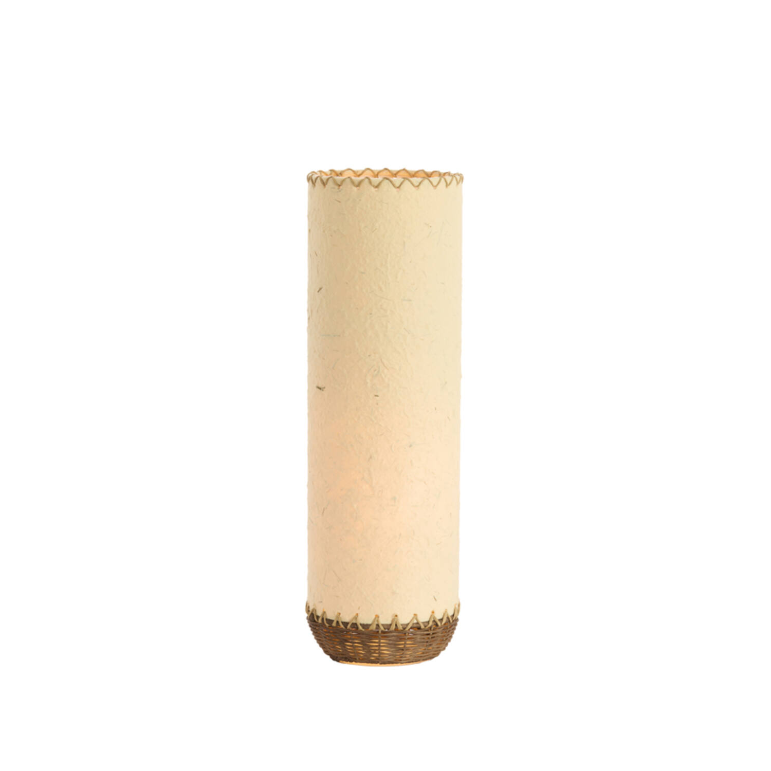 Table lamp Ø15x49 cm TIO paper beige+rattan dark brown