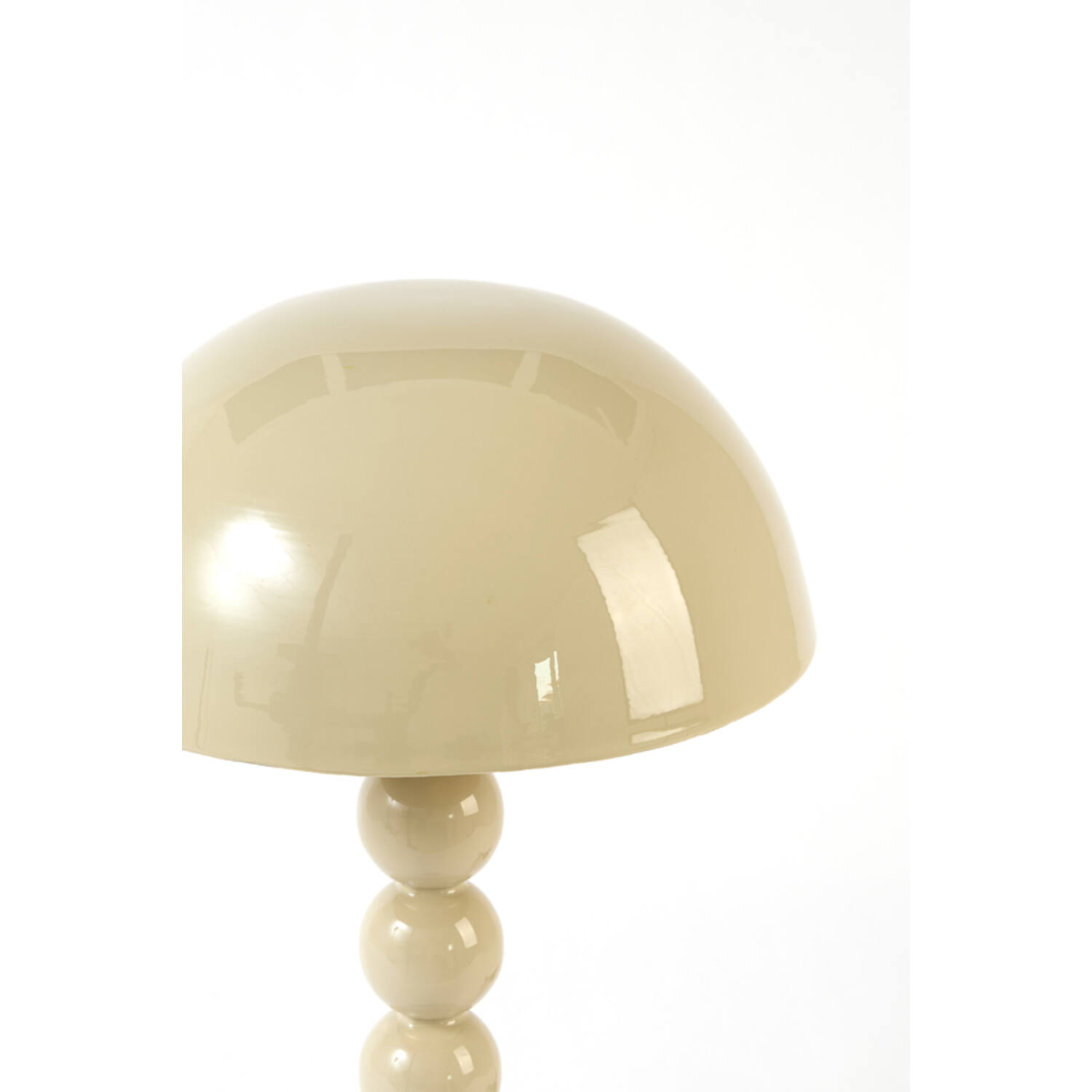 Table lamp Ø26x43 cm KRADINU shiny light grey